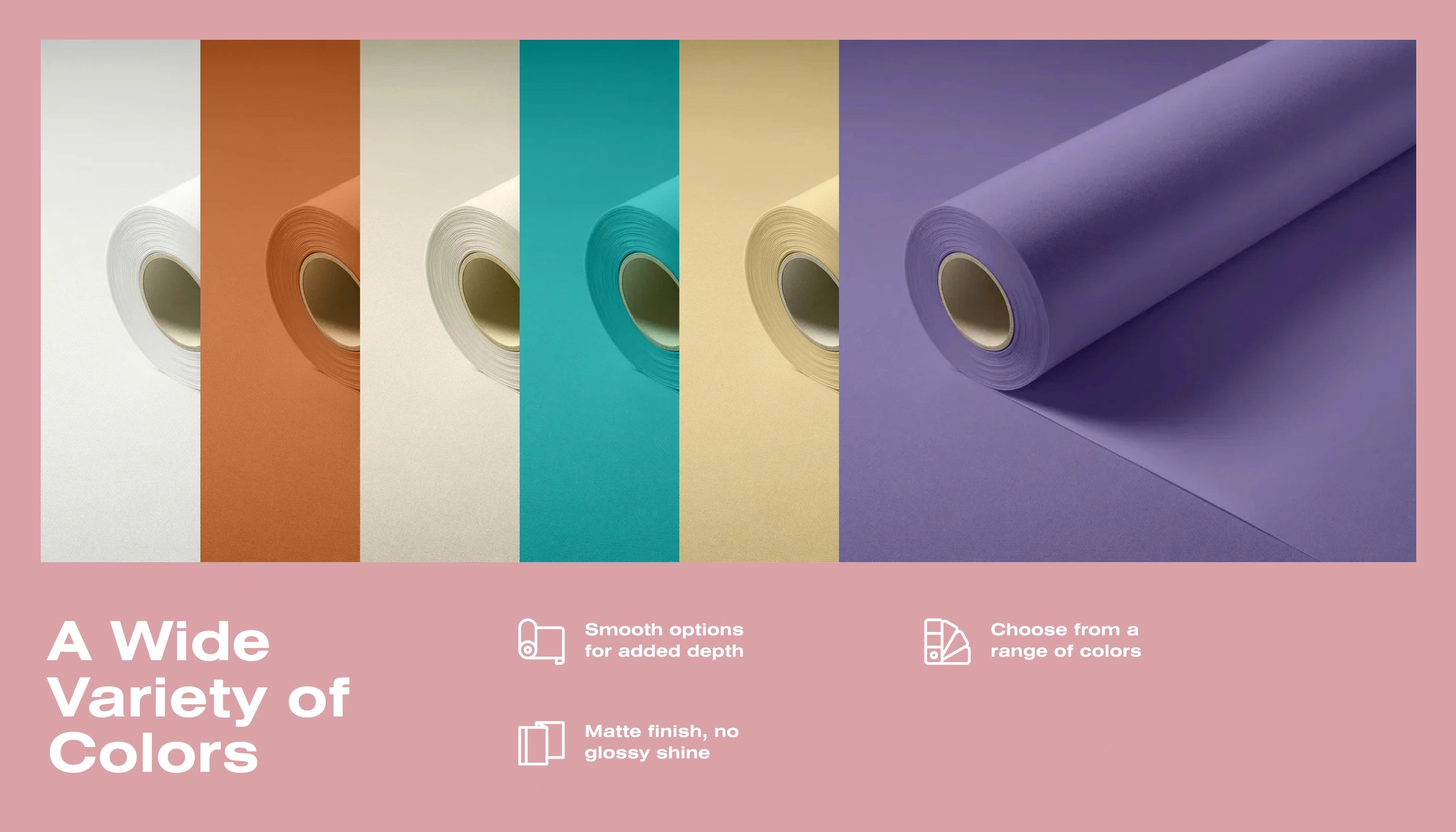 Abzieh- und Klebefarbe – RAL 3015 Hellrosa – vorübergehend mieterfreundliche, tapetenähnliche Farbe – offRAL™