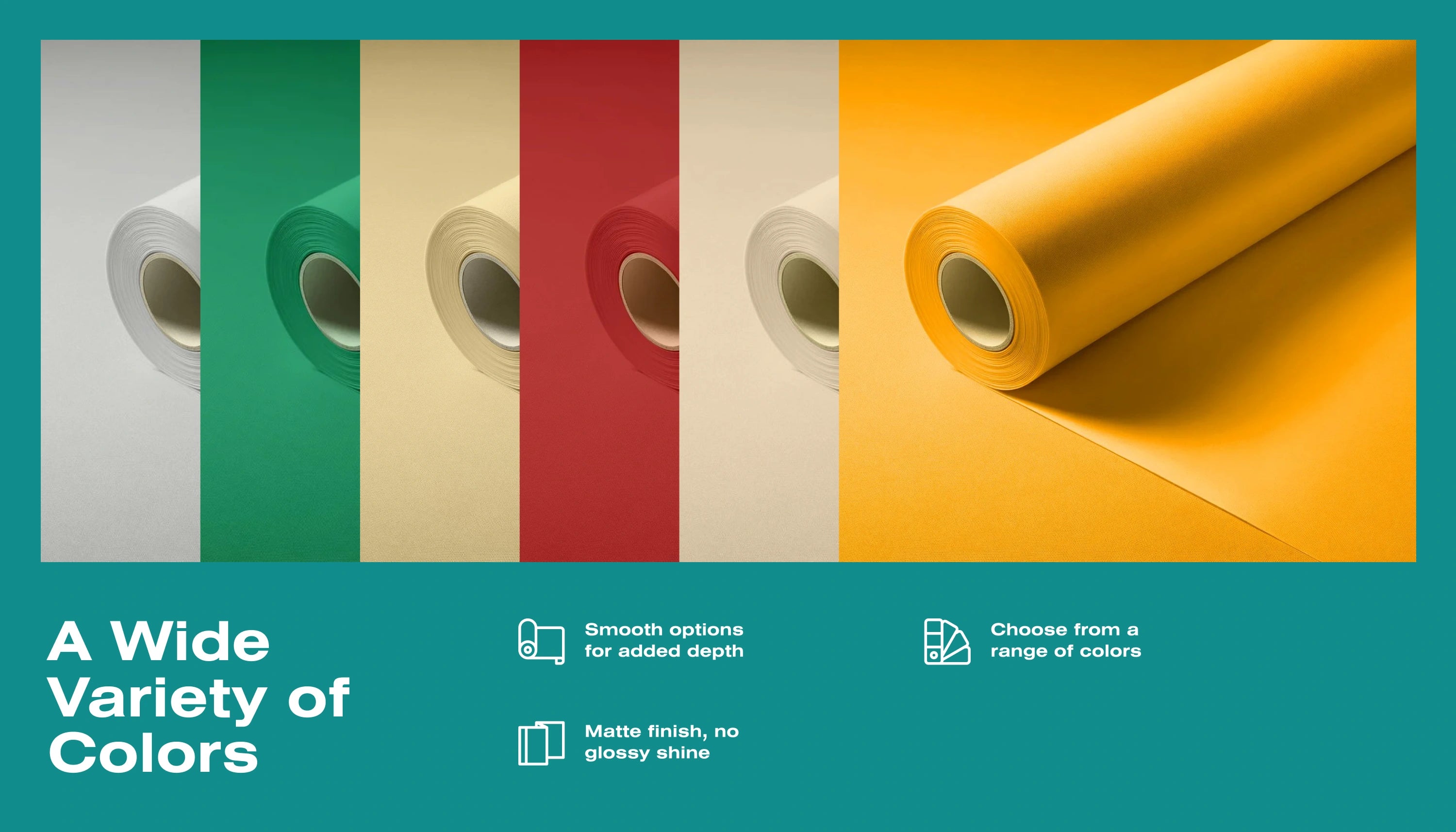 Selbstklebende Farbe - RAL 5018 Türkisblau - temporäre tapetenähnliche Farbe für jede glatte Oberfläche - offRAL™