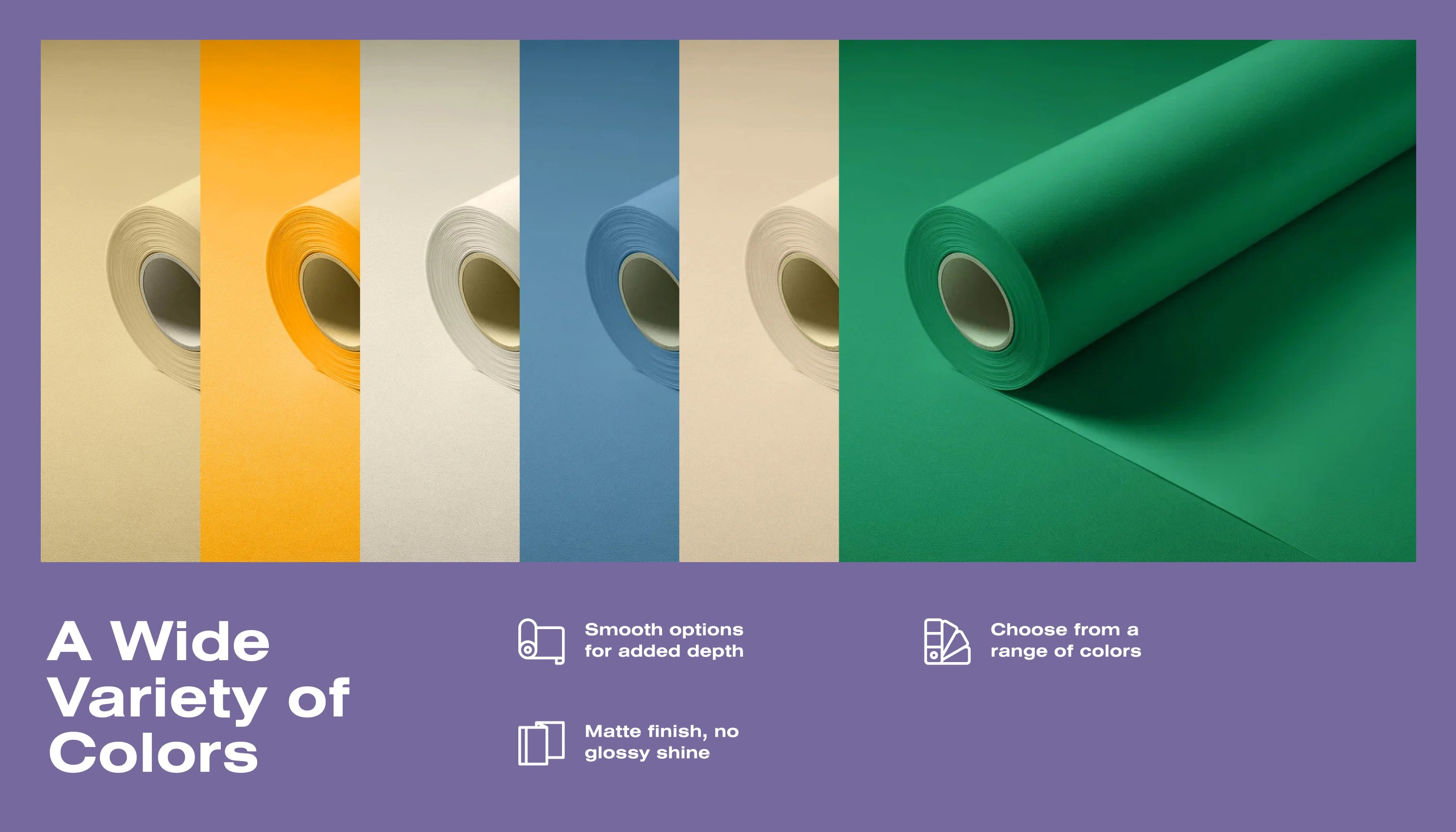 Selbstklebende Farbe - RAL 4005 Blaulila - temporäre tapetenähnliche Farbe für jede glatte Oberfläche - offRAL™