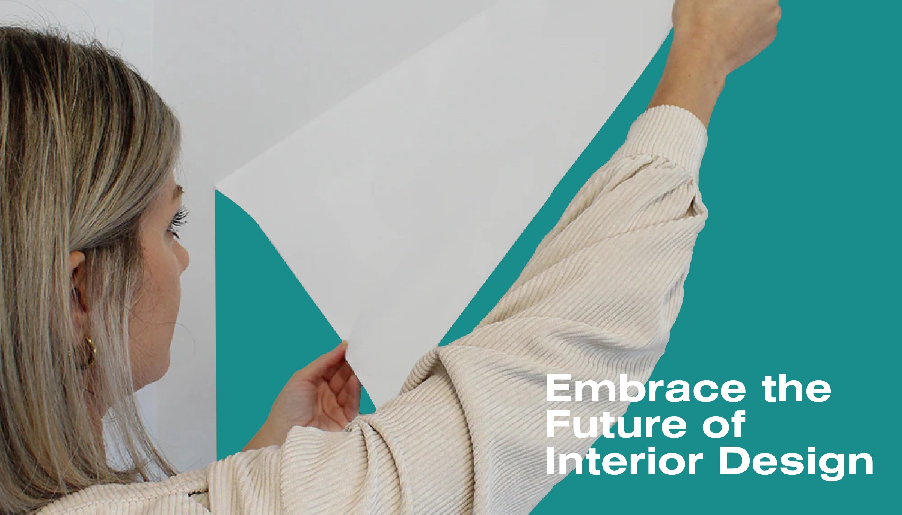 Selbstklebende Farbe - RAL 5018 Türkisblau - temporäre tapetenähnliche Farbe für jede glatte Oberfläche - offRAL™