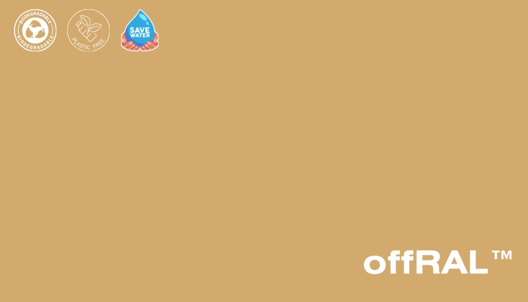 Peel & Stick Removable Re-usable Paint - Color RAL 1002 Sand Yellow - offRAL™ - RALRAW LLC, USA