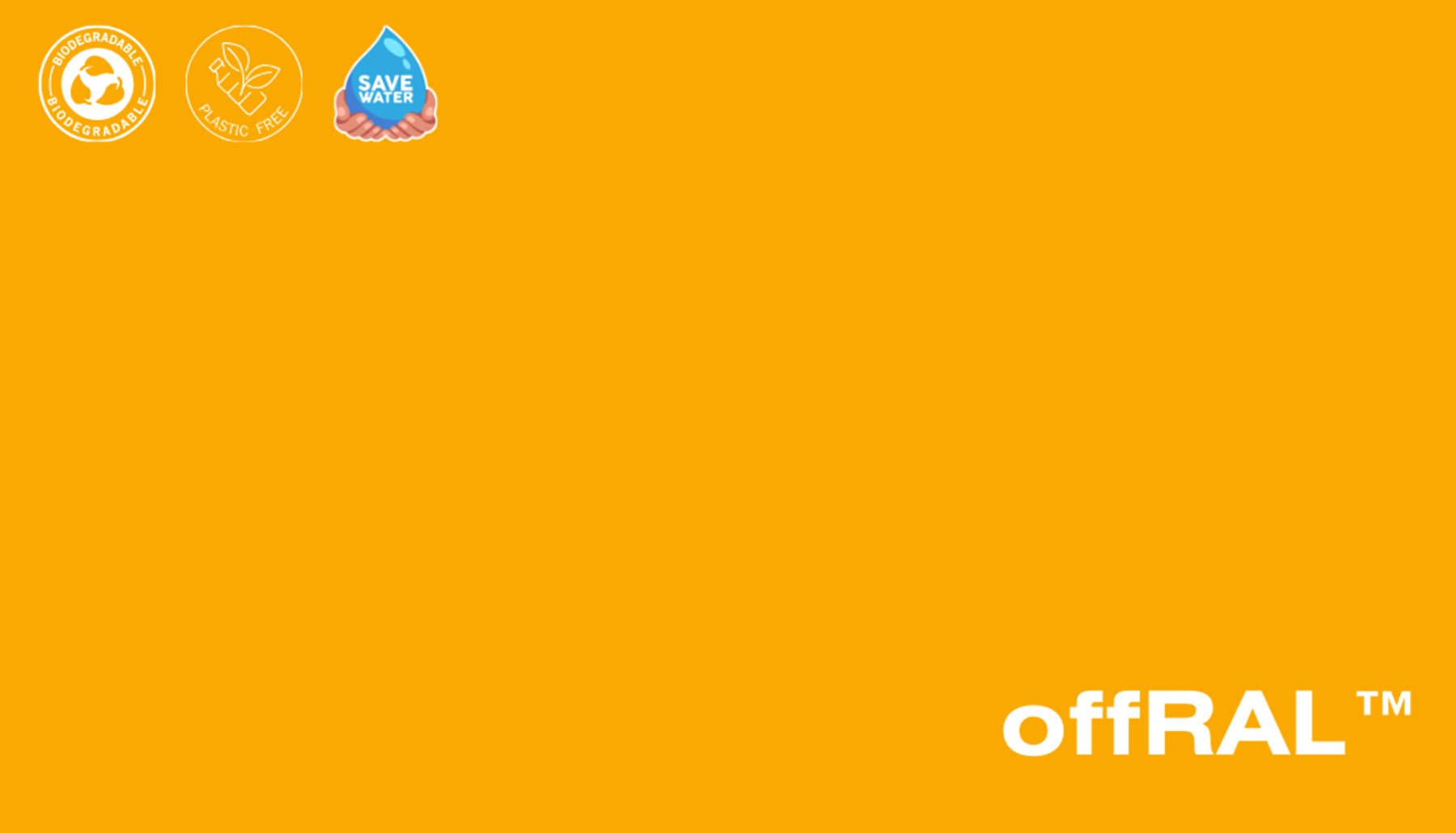 Peel & Stick Removable Re-usable Paint - Color RAL 1003 Signal Yellow - offRAL™ - RALRAW LLC, USA