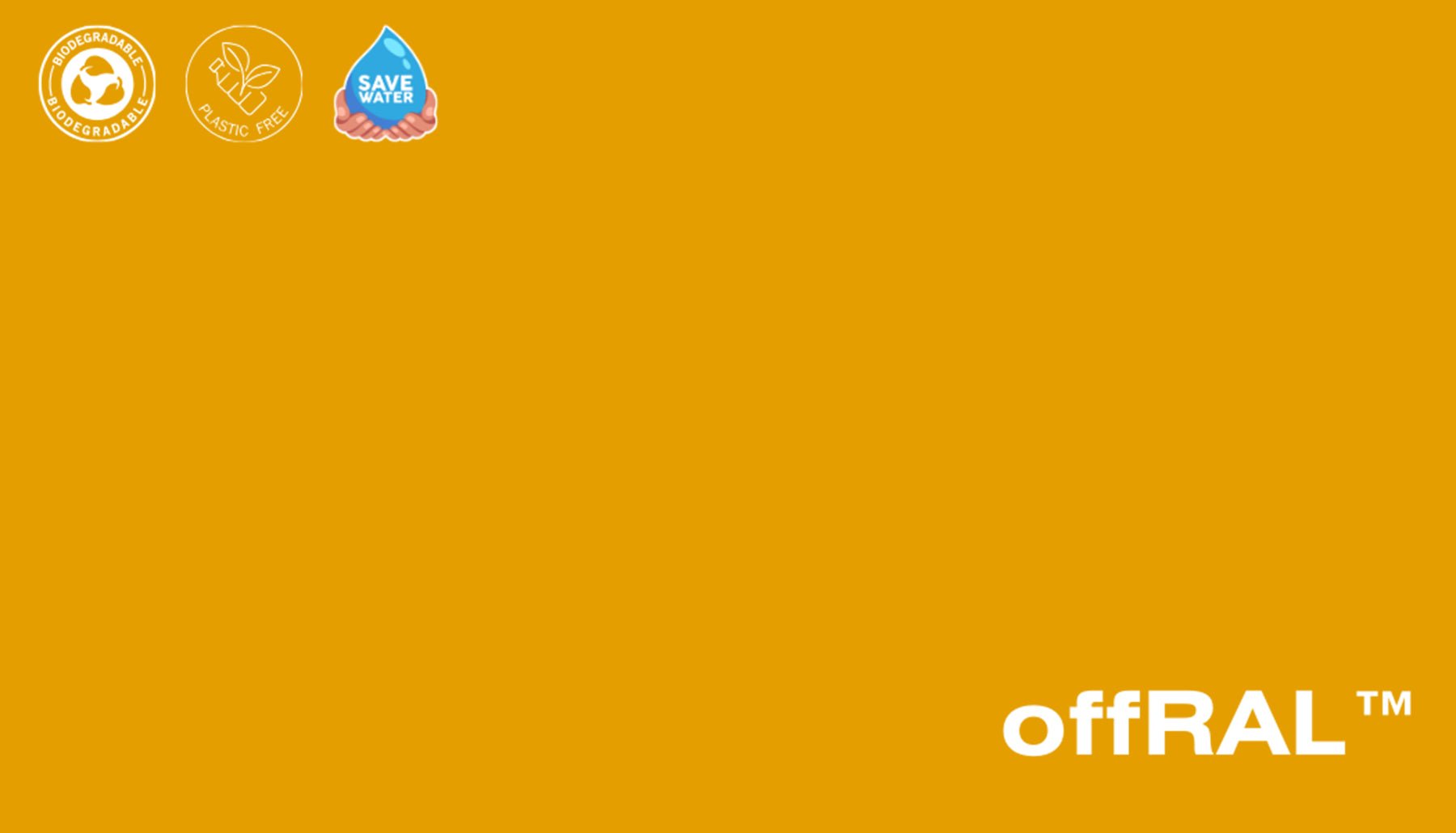 Peel & Stick Removable Re-usable Paint - Color RAL 1004 Golden Yellow - offRAL™ - RALRAW LLC, USA