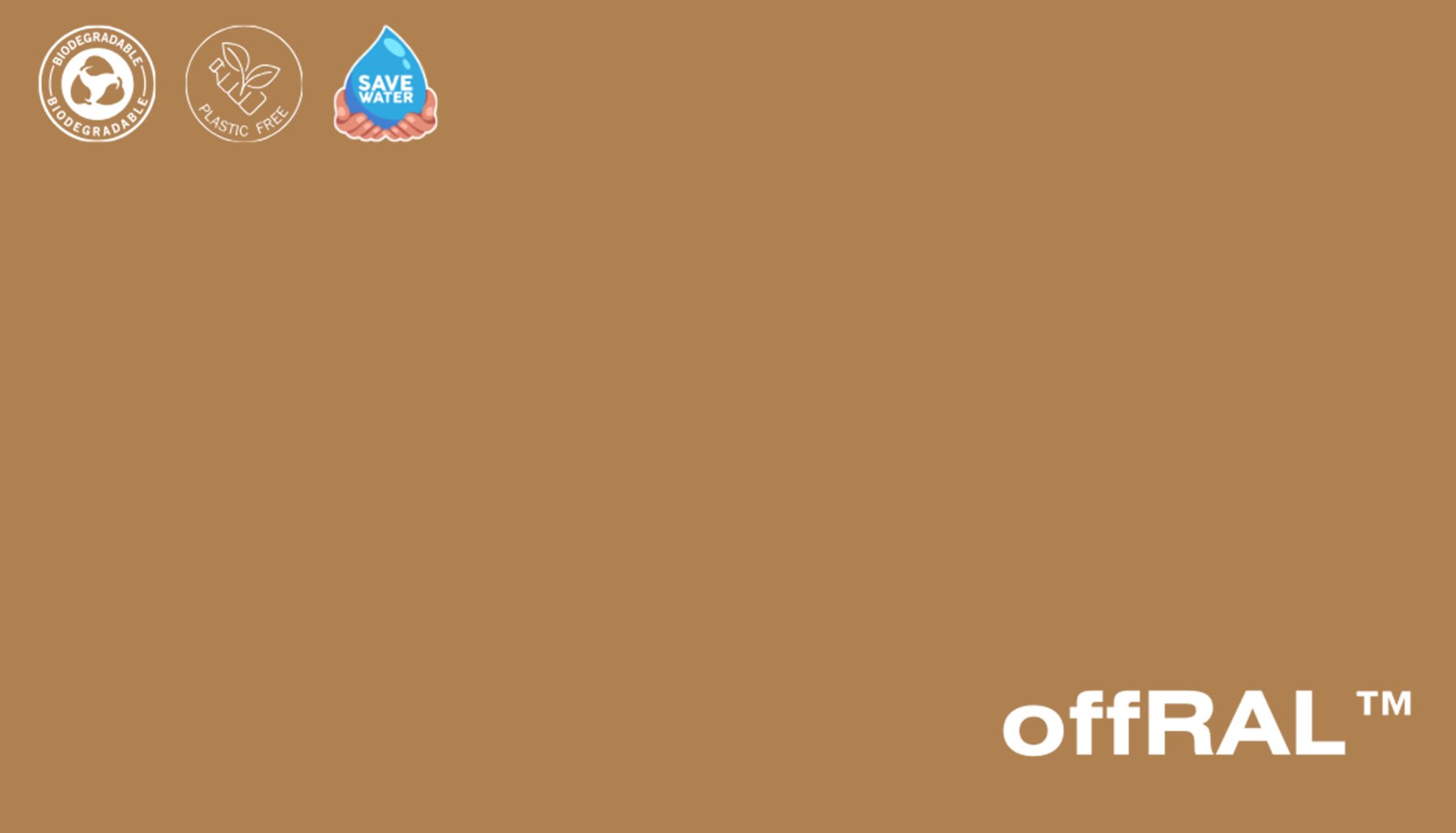 Peel & Stick Removable Re-usable Paint - Color RAL 1011 Brown Beige - offRAL™ - RALRAW LLC, USA