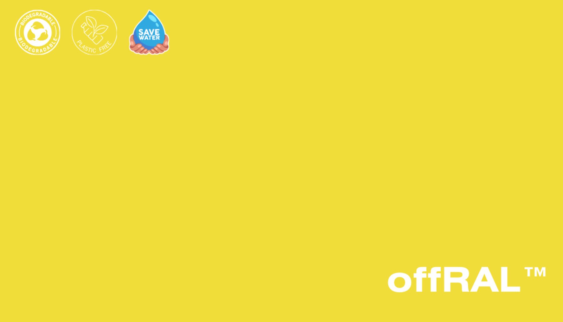 Peel & Stick Removable Re-usable Paint - Color RAL 1016 Sulfur Yellow - offRAL™ - RALRAW LLC, USA