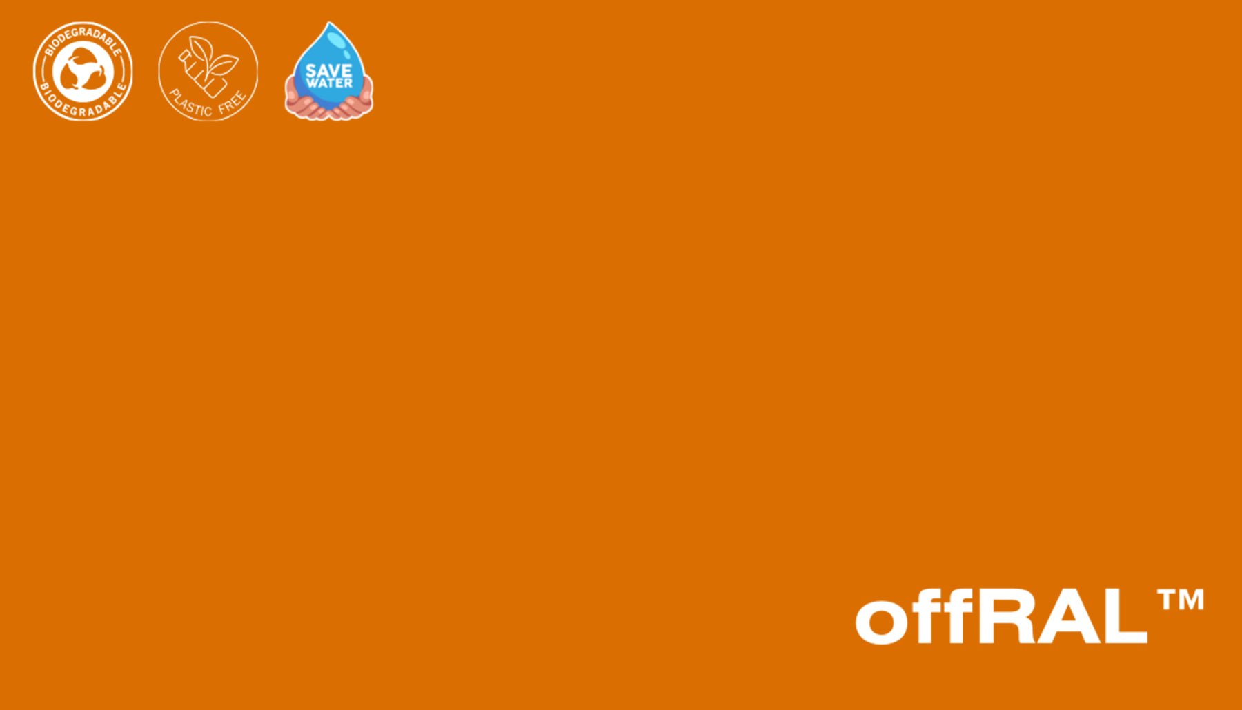 Peel & Stick Removable Re-usable Paint - Color RAL 2000 Yellow Orange - offRAL™ - RALRAW LLC, USA