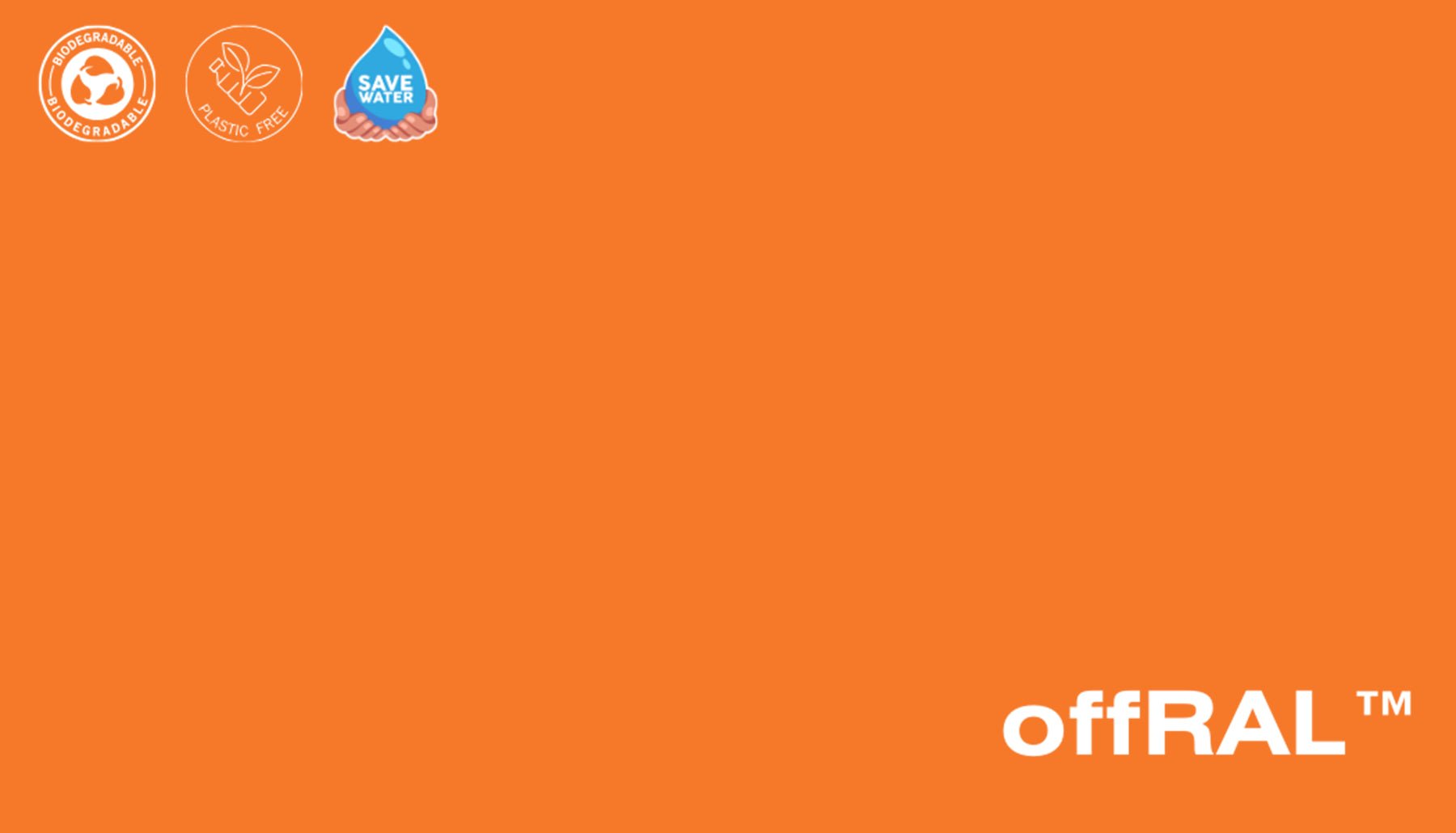 Peel & Stick Removable Re-usable Paint - Color RAL 2003 Pastel Orange - offRAL™ - RALRAW LLC, USA