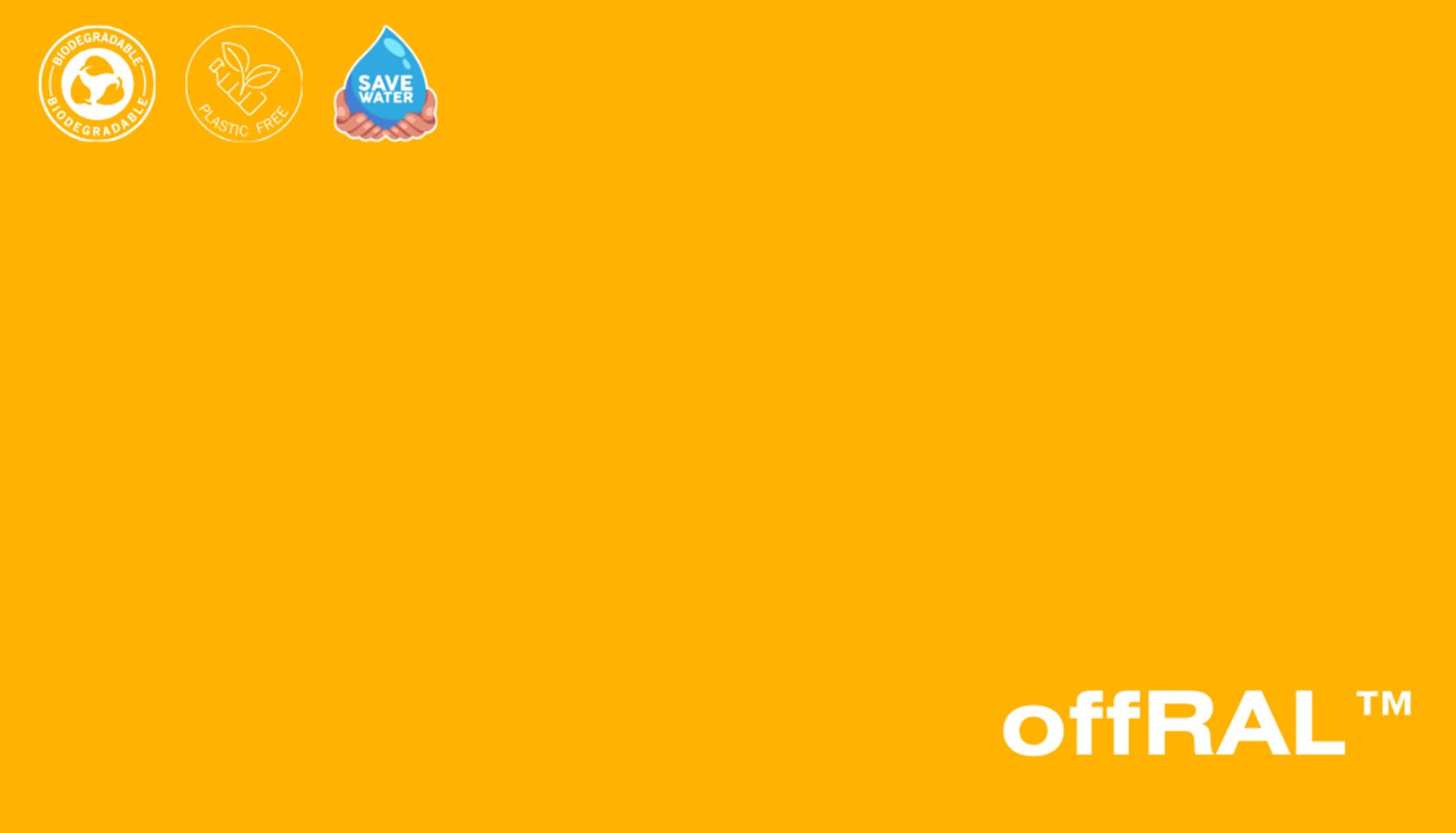 Peel & Stick Removable Re-usable Paint - Color RAL 2007 Luminous Bright Orange - offRAL™ - RALRAW LLC, USA