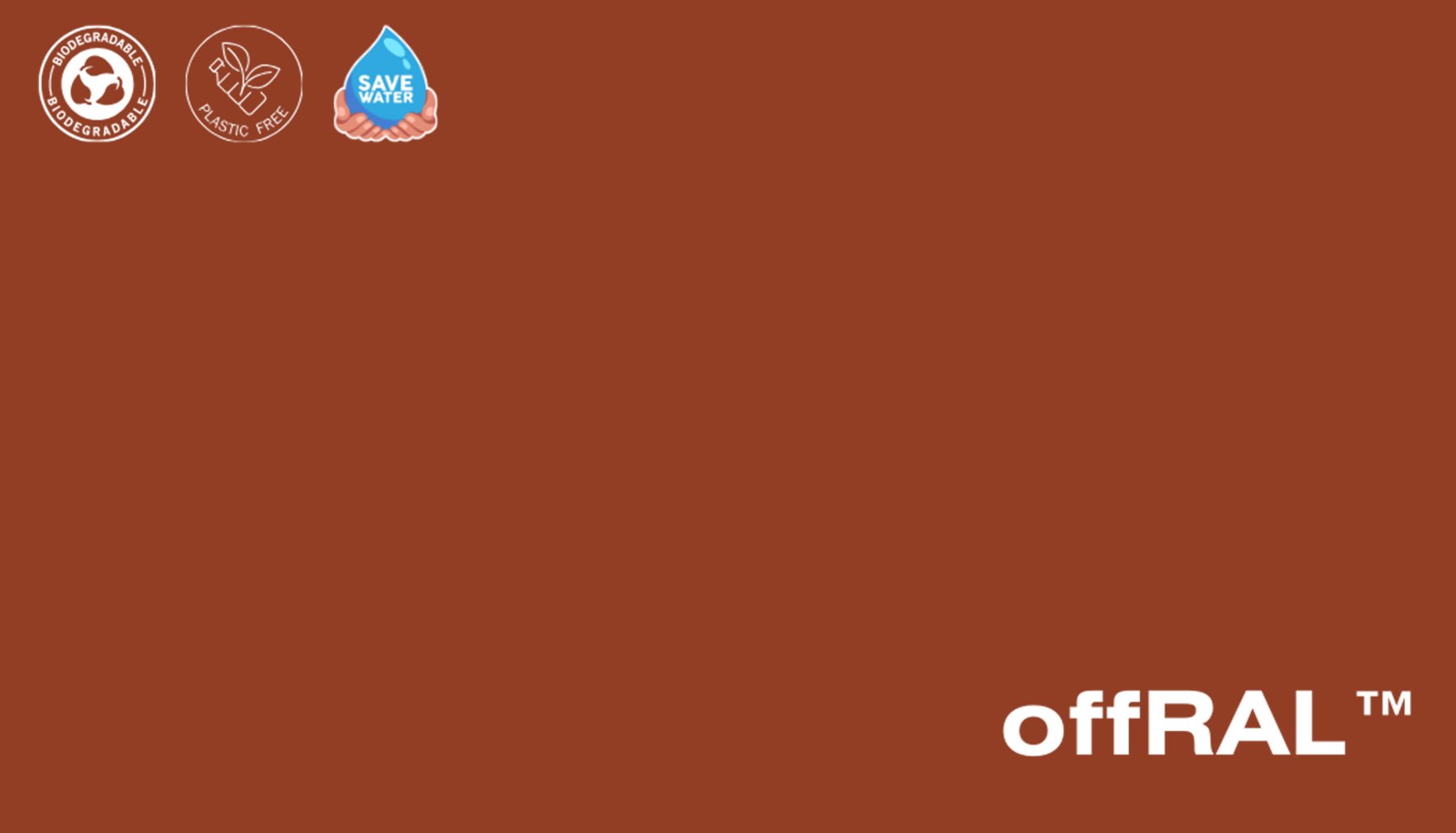 Peel & Stick Removable Re-usable Paint - Color RAL 2013 Pearl Orange - offRAL™ - RALRAW LLC, USA