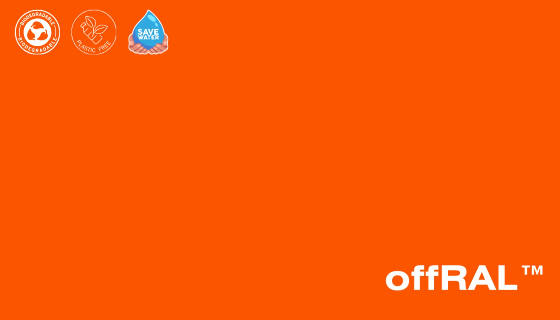 Peel & Stick Removable Re-usable Paint - Color RAL 2017 RAL Orange - offRAL™ - RALRAW LLC, USA