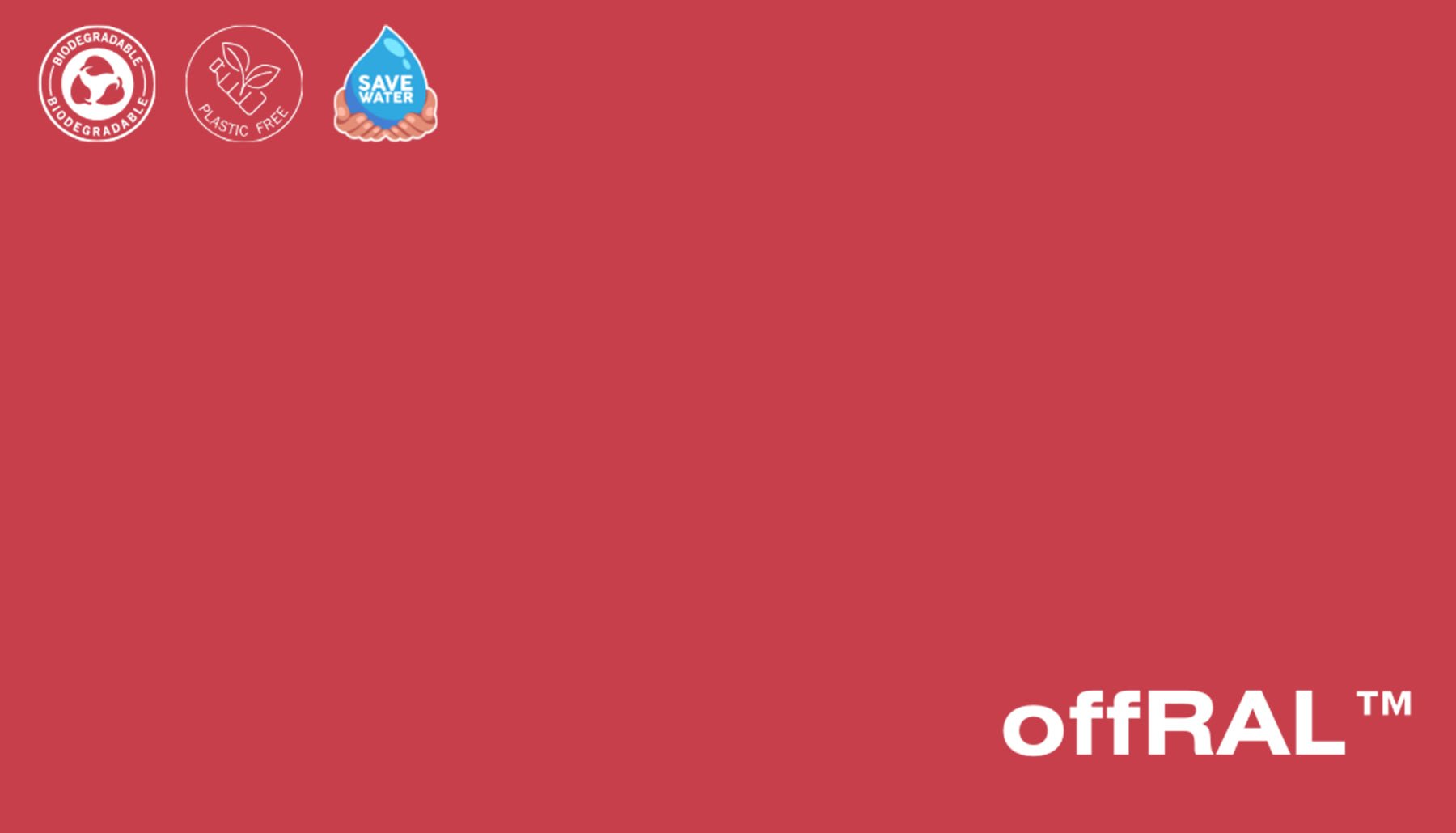 Peel & Stick Removable Re-usable Paint - Color RAL 3018 Strawberry Red - offRAL™ - RALRAW LLC, USA