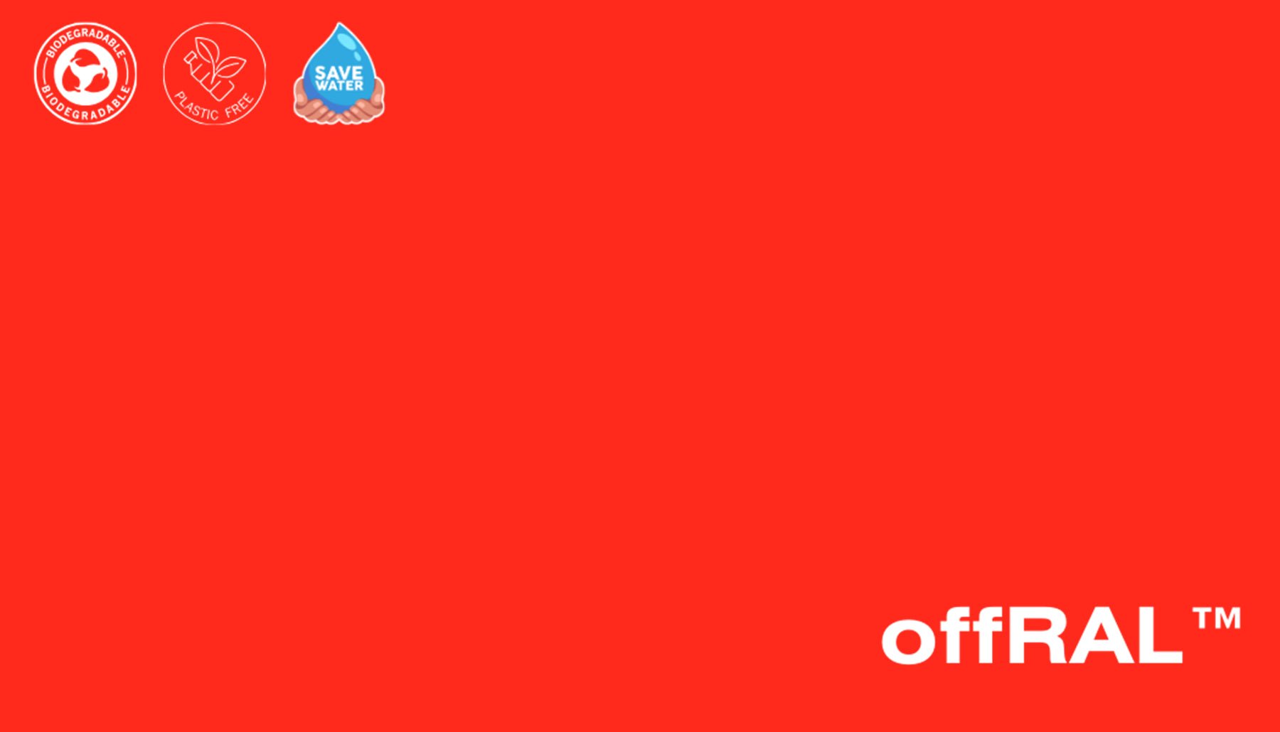 Peel & Stick Removable Re-usable Paint - Color RAL 3026 Luminous Bright Red - offRAL™ - RALRAW LLC, USA