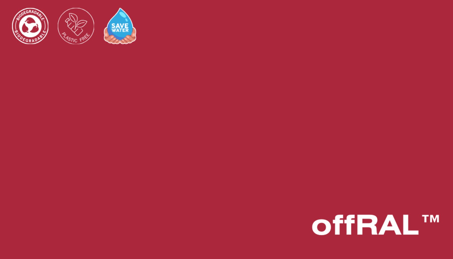 Peel & Stick Removable Re-usable Paint - Color RAL 3027 Raspberry Red - offRAL™ - RALRAW LLC, USA