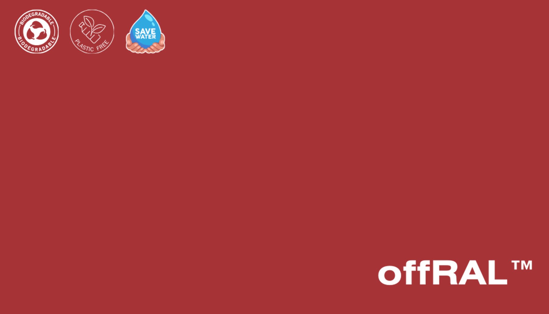 Peel & Stick Removable Re-usable Paint - Color RAL 3031 Orient Red - offRAL™ - RALRAW LLC, USA