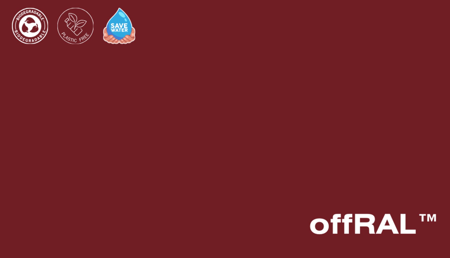 Peel & Stick Removable Re-usable Paint - Color RAL 3032 Pearl Ruby Red - offRAL™ - RALRAW LLC, USA