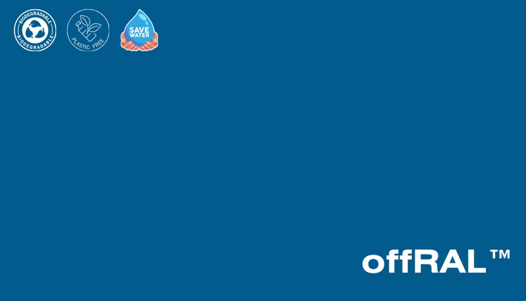 Peel & Stick Removable Re-usable Paint - Color RAL 5017 Traffic Blue - offRAL™ - RALRAW LLC, USA