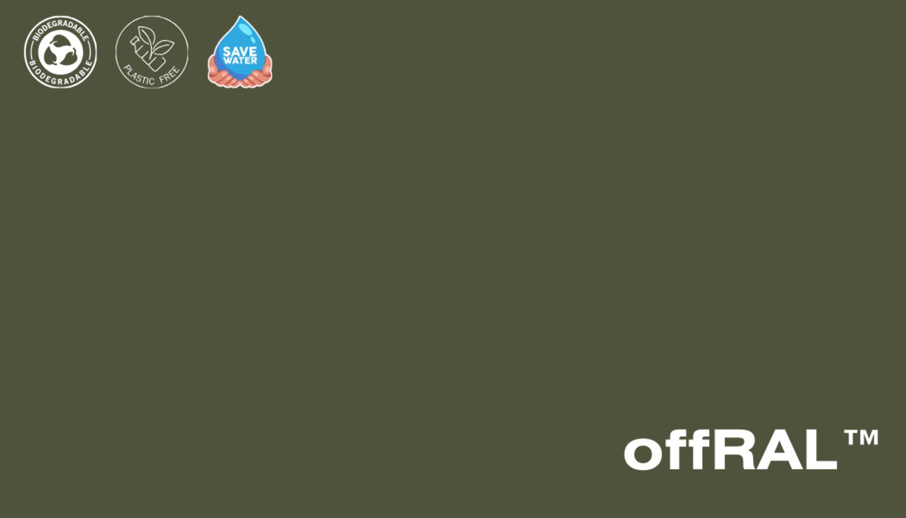 Peel & Stick Removable Re-usable Paint - Color RAL 6003 Olive Green - offRAL™ - RALRAW LLC, USA