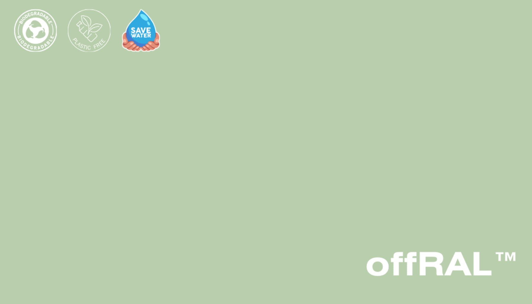 Peel & Stick Removable Re-usable Paint - Color RAL 6019 Pastel Green - offRAL™ - RALRAW LLC, USA