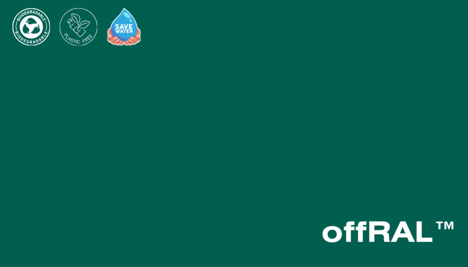 Peel & Stick Removable Re-usable Paint - Color RAL 6026 Opal Green - offRAL™ - RALRAW LLC, USA