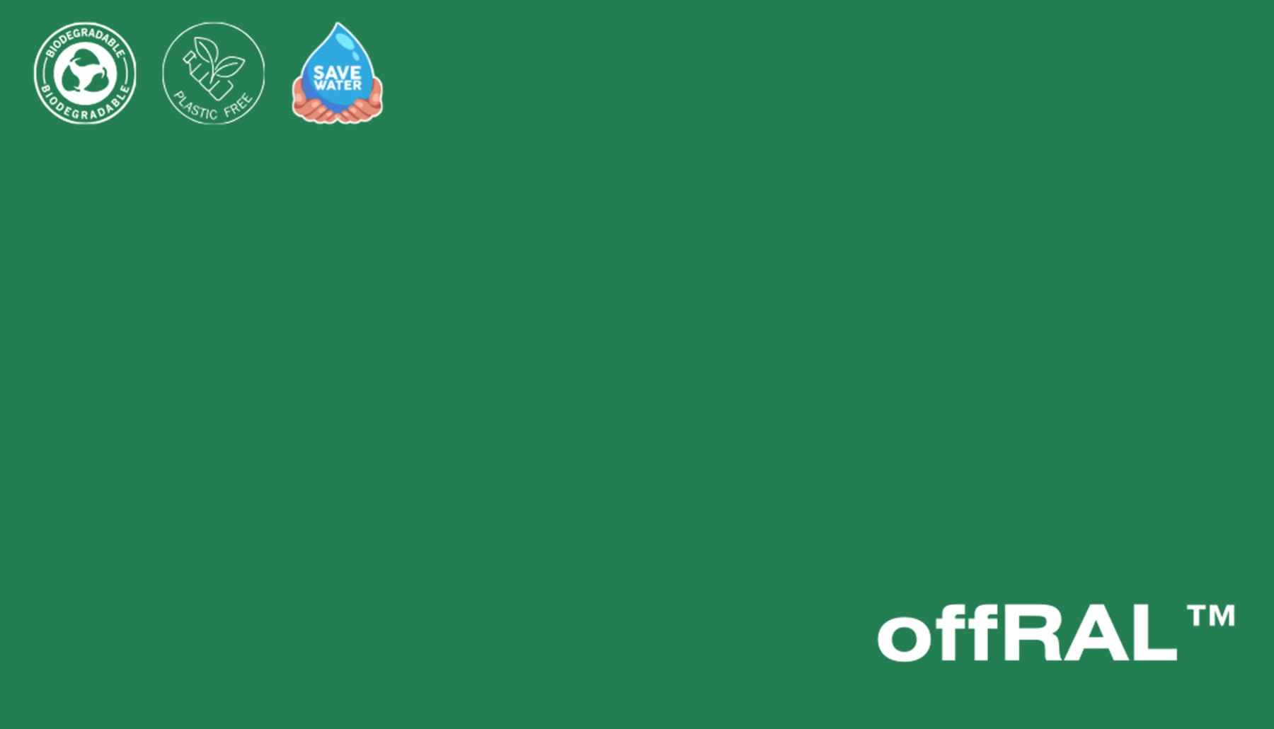 Peel & Stick Removable Re-usable Paint - Color RAL 6032 Signal Green - offRAL™ - RALRAW LLC, USA