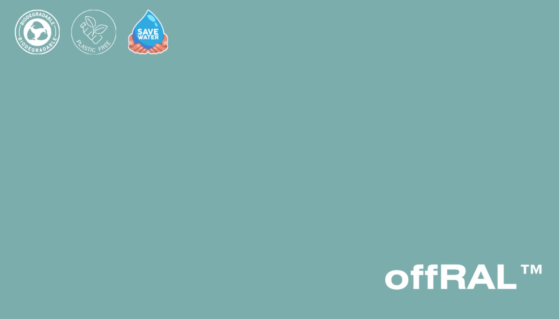 Peel & Stick Removable Re-usable Paint - Color RAL 6034 Pastel Turquoise - offRAL™ - RALRAW LLC, USA