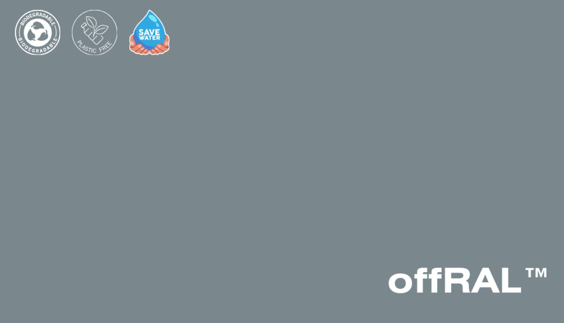 Peel & Stick Removable Re-usable Paint - Color RAL 7000 Squirrel Grey - offRAL™ - RALRAW LLC, USA