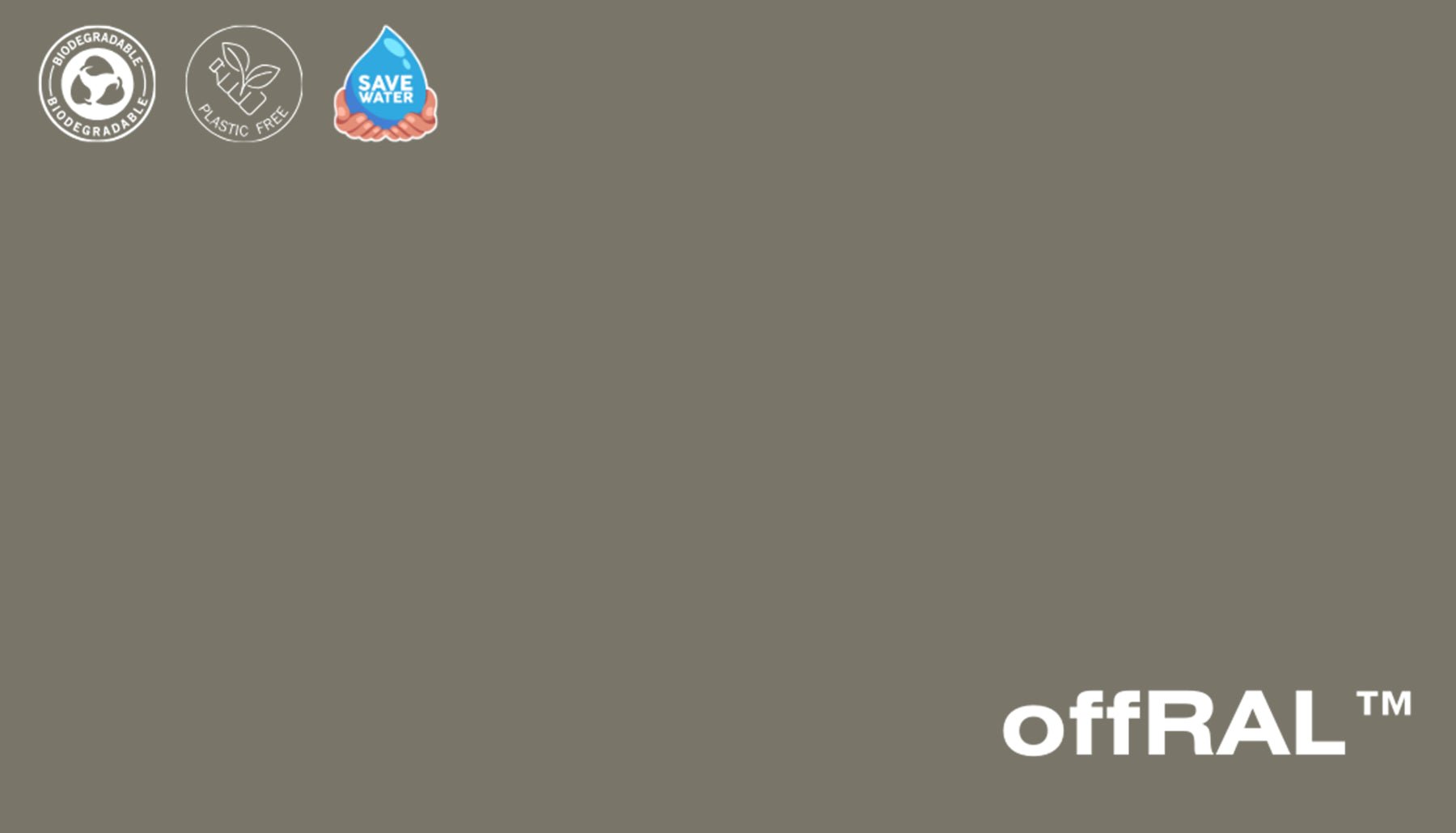 Peel & Stick Removable Re-usable Paint - Color RAL 7003 Moss Grey - offRAL™ - RALRAW LLC, USA