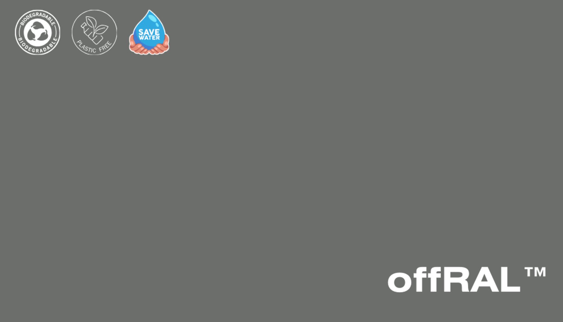 Peel & Stick Removable Re-usable Paint - Color RAL 7005 Mouse Grey - offRAL™ - RALRAW LLC, USA