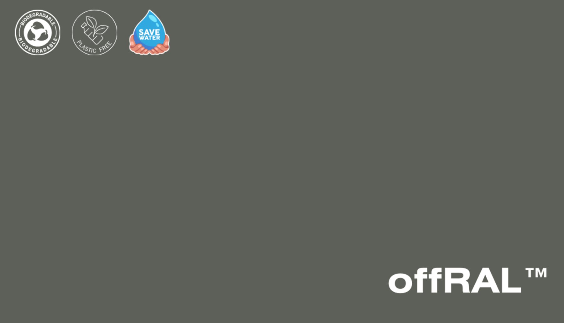 Peel & Stick Removable Re-usable Paint - Color RAL 7009 Green Grey - offRAL™ - RALRAW LLC, USA