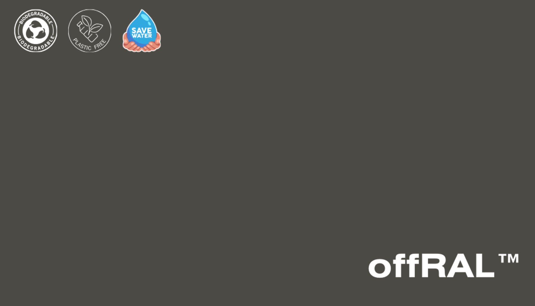 Peel & Stick Removable Re-usable Paint - Color RAL 7022 Umbra Grey - offRAL™ - RALRAW LLC, USA