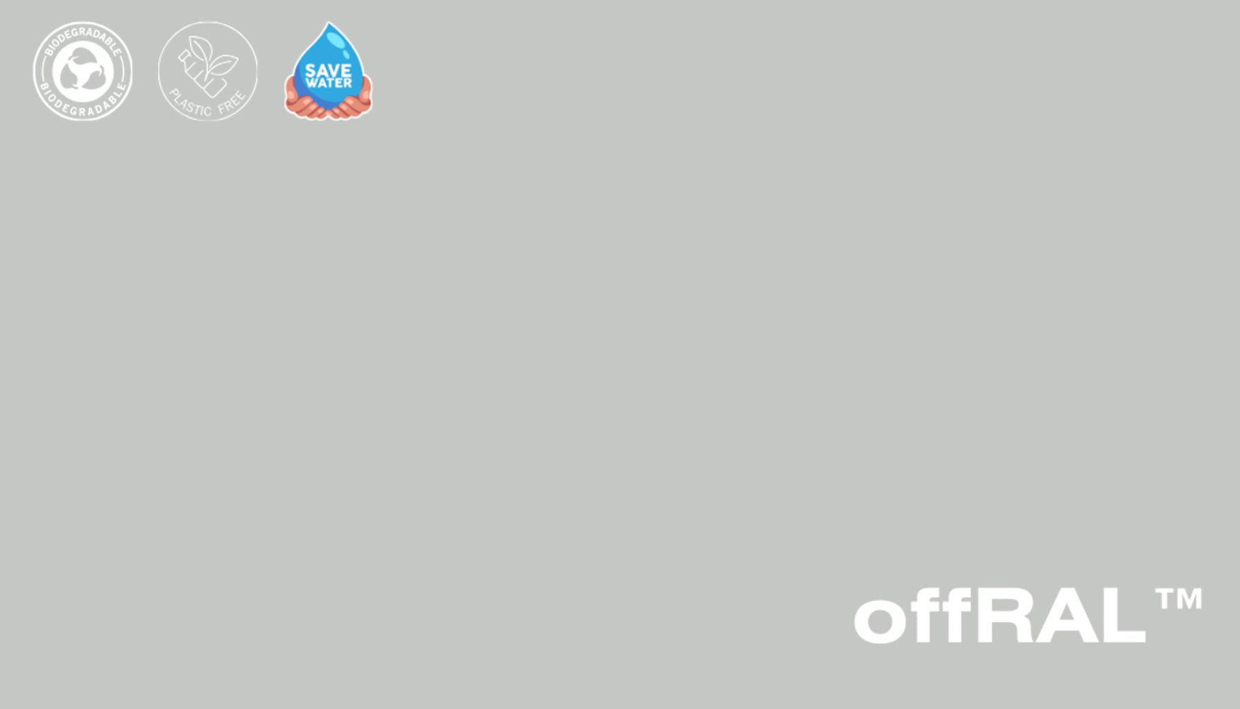 Peel & Stick Removable Re-usable Paint - Color RAL 7035 Light Grey - offRAL™ - RALRAW LLC, USA