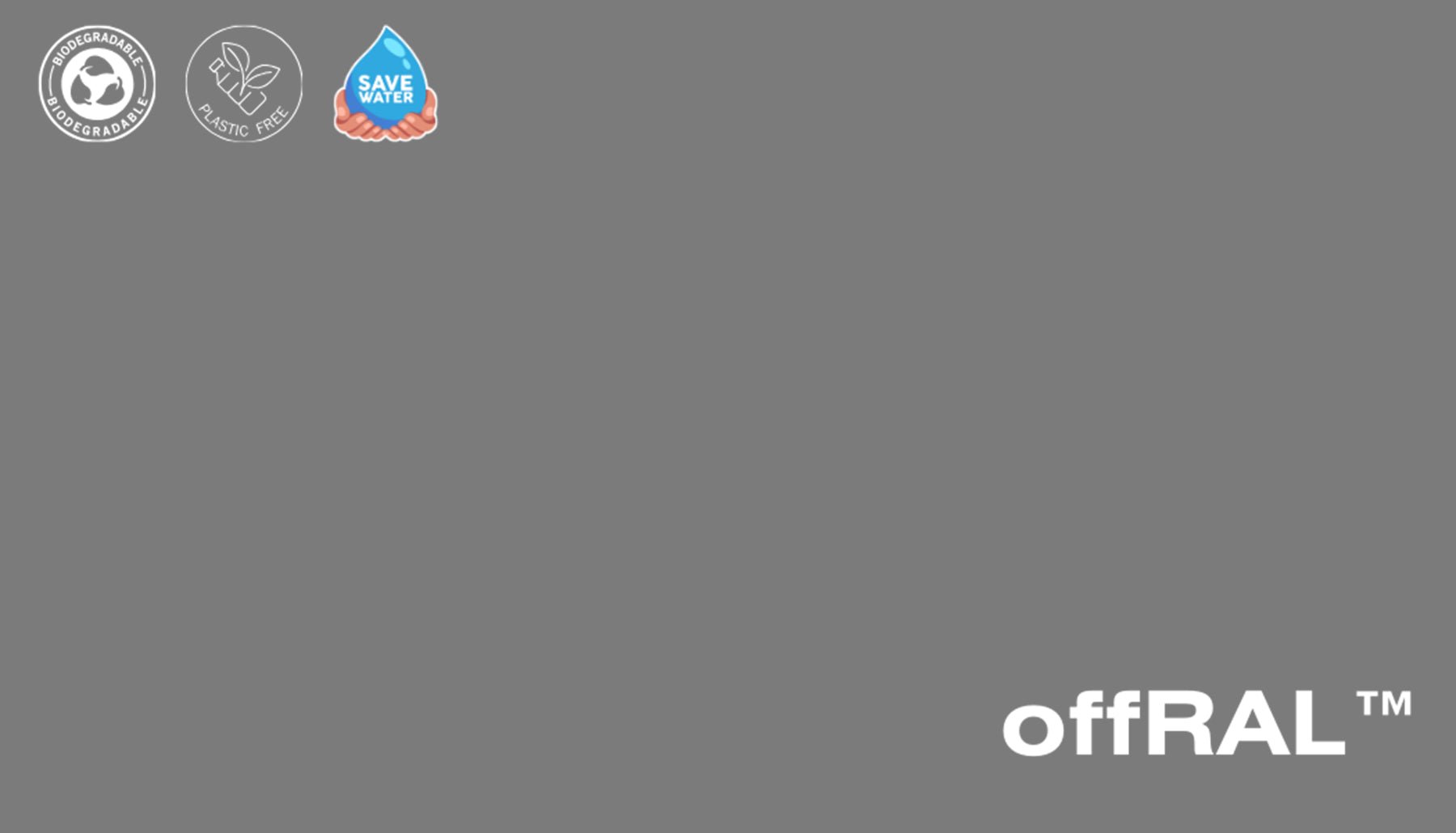 Peel & Stick Removable Re-usable Paint - Color RAL 7037 Dusty Grey - offRAL™ - RALRAW LLC, USA