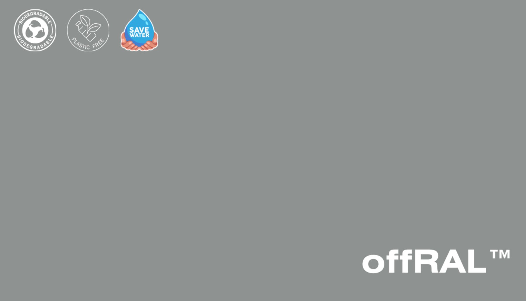 Peel & Stick Removable Re-usable Paint - Color RAL 7042 Traffic Grey A - offRAL™ - RALRAW LLC, USA