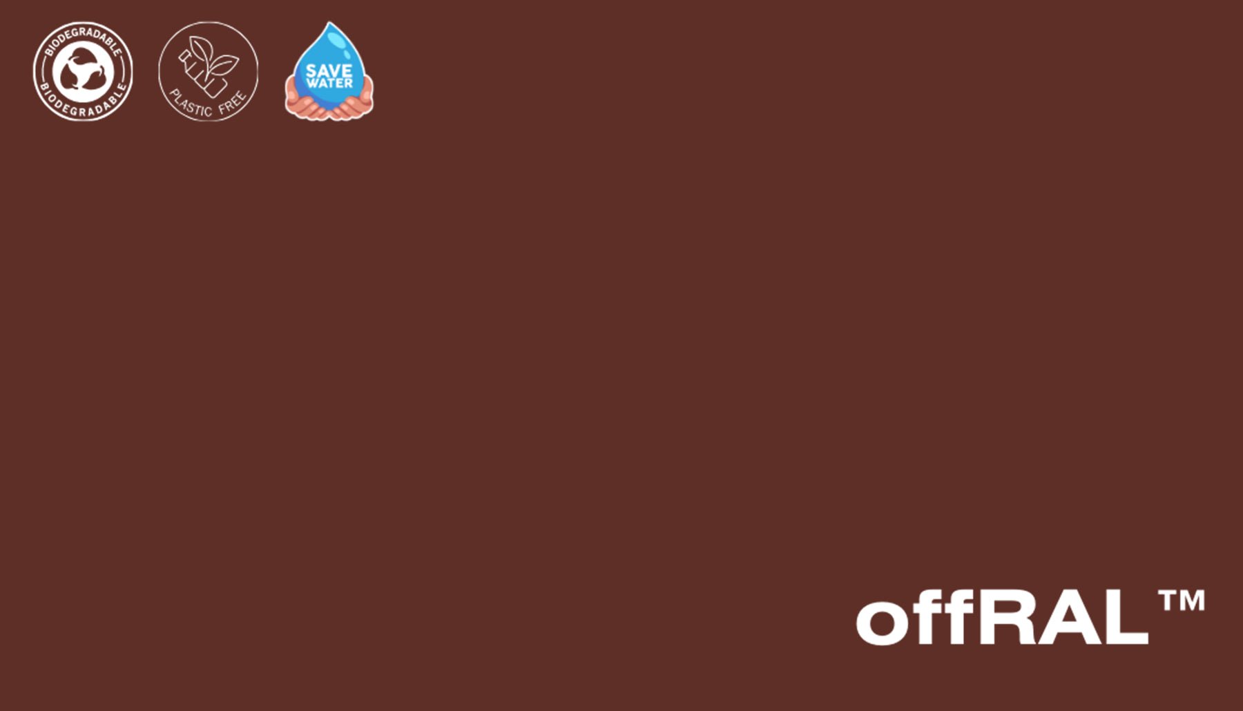 Peel & Stick Removable Re-usable Paint - Color RAL 8015 Chestnut Brown - offRAL™ - RALRAW LLC, USA