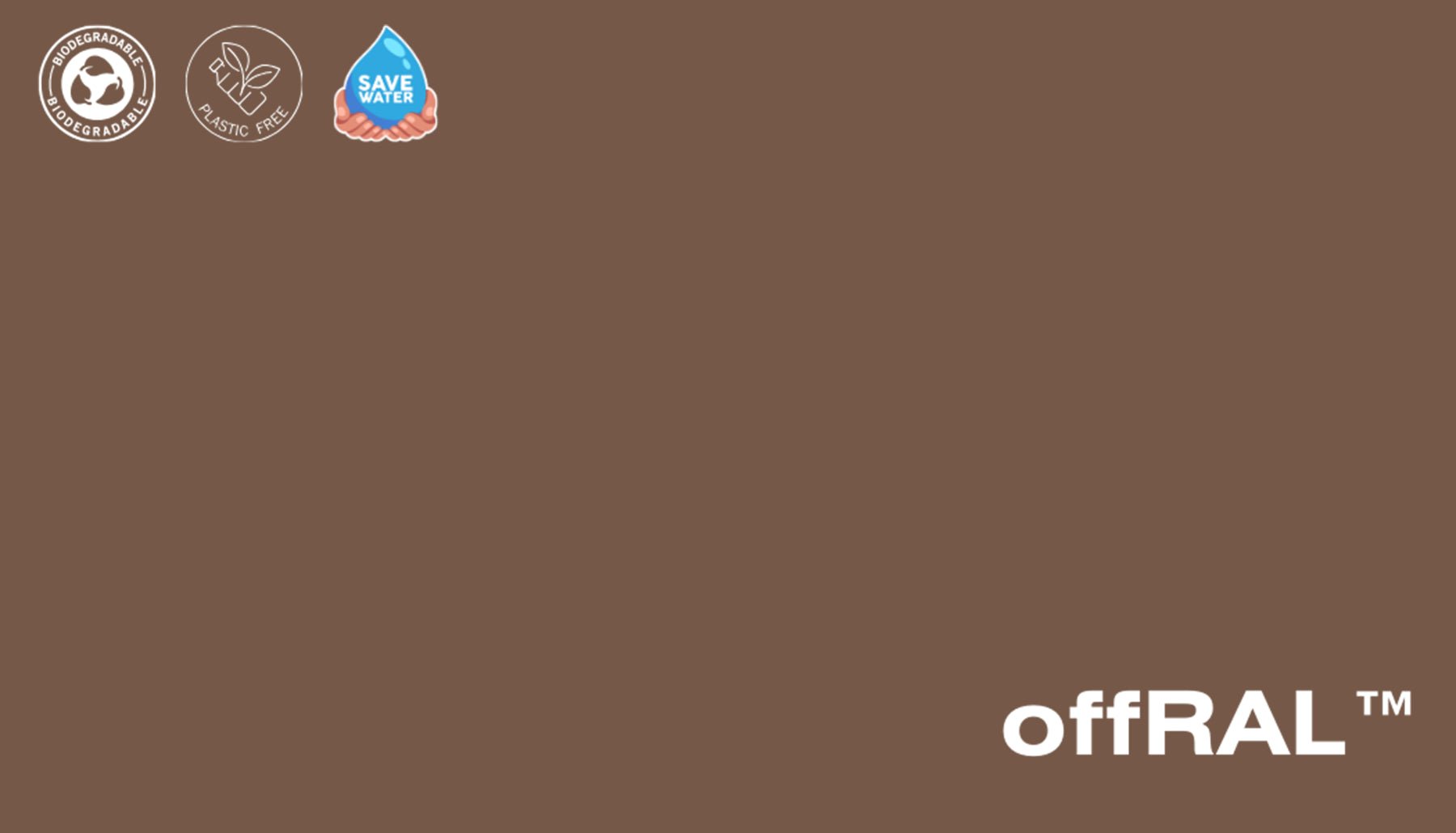 Peel & Stick Removable Re-usable Paint - Color RAL 8025 Pale Brown - offRAL™ - RALRAW LLC, USA