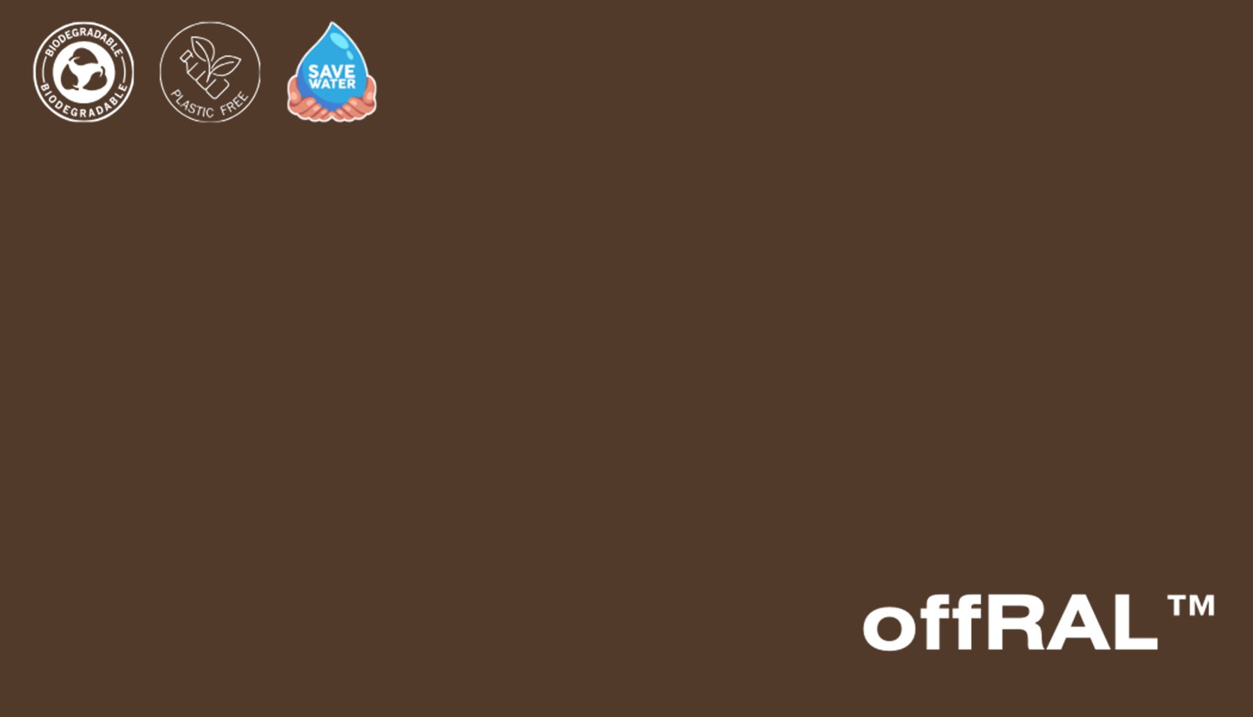 Peel & Stick Removable Re-usable Paint - Color RAL 8028 Terra Brown - offRAL™ - RALRAW LLC, USA