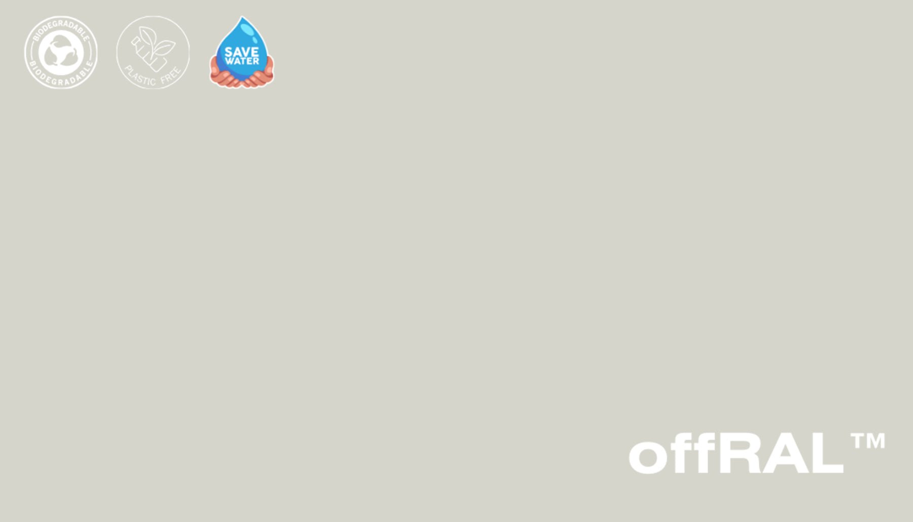 Peel & Stick Removable Re-usable Paint - Color RAL 9002 Grey White - offRAL™ - RALRAW LLC, USA