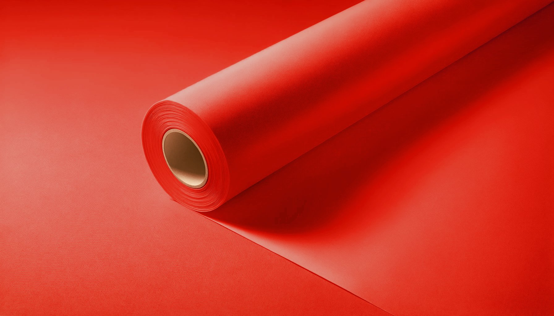 Peel & Stick Removable Re-usable Paint - Color RAL 3026 Luminous Bright Red - offRAL™ - RALRAW LLC, USA