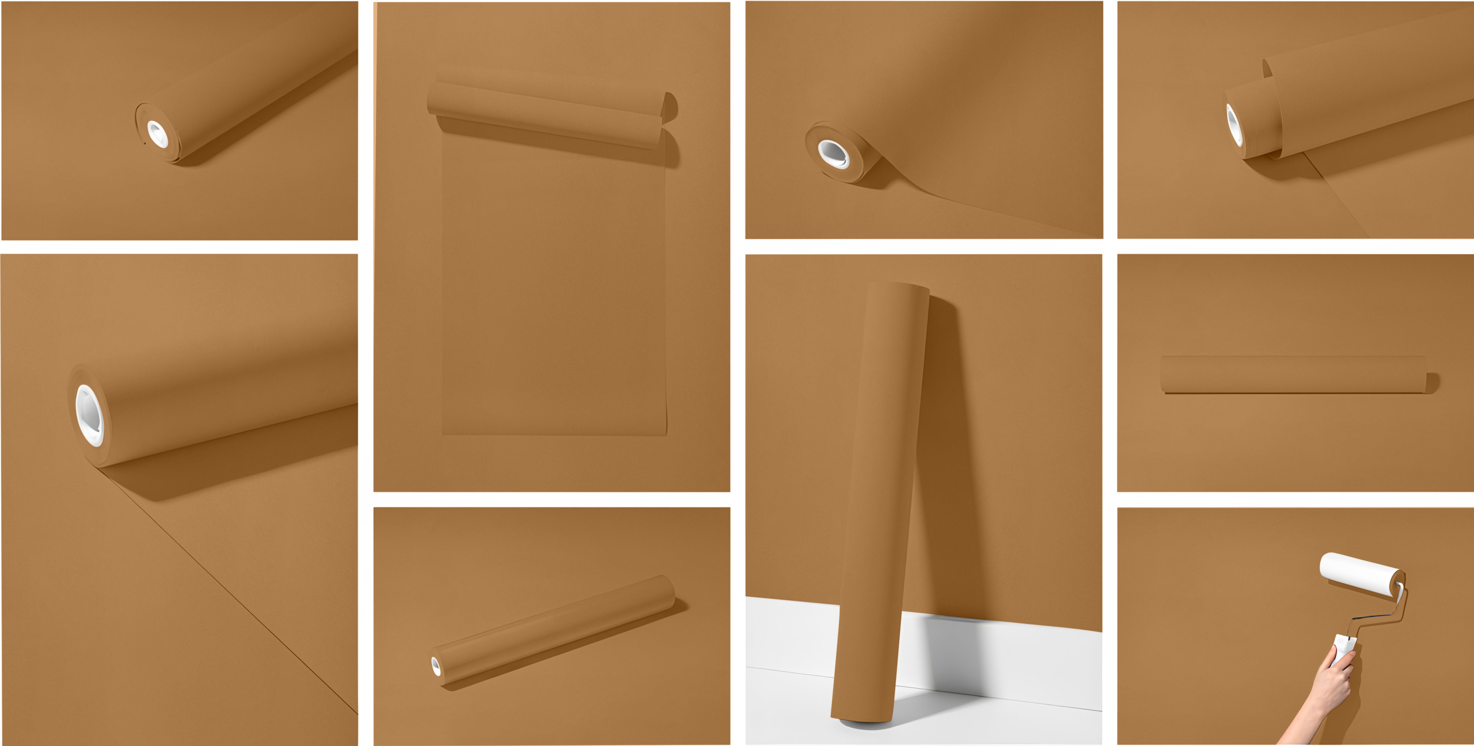 Peel & Stick Removable Re-usable Paint - Color RAL 1011 Brown Beige - offRAL™ - RALRAW LLC, USA