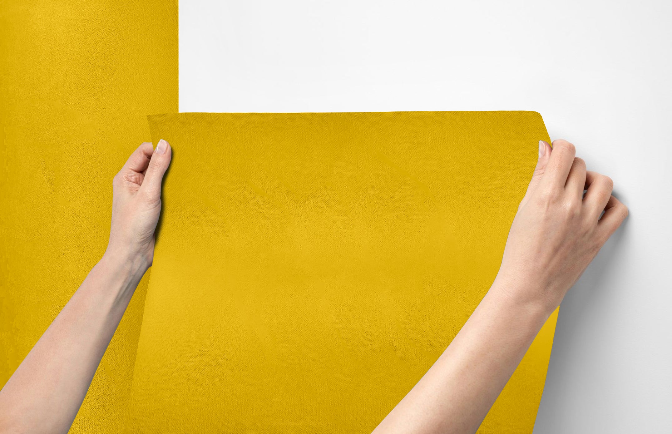 Peel & Stick Removable Re-usable Paint - Color RAL 1012 Lemon Yellow - offRAL™ - RALRAW LLC, USA