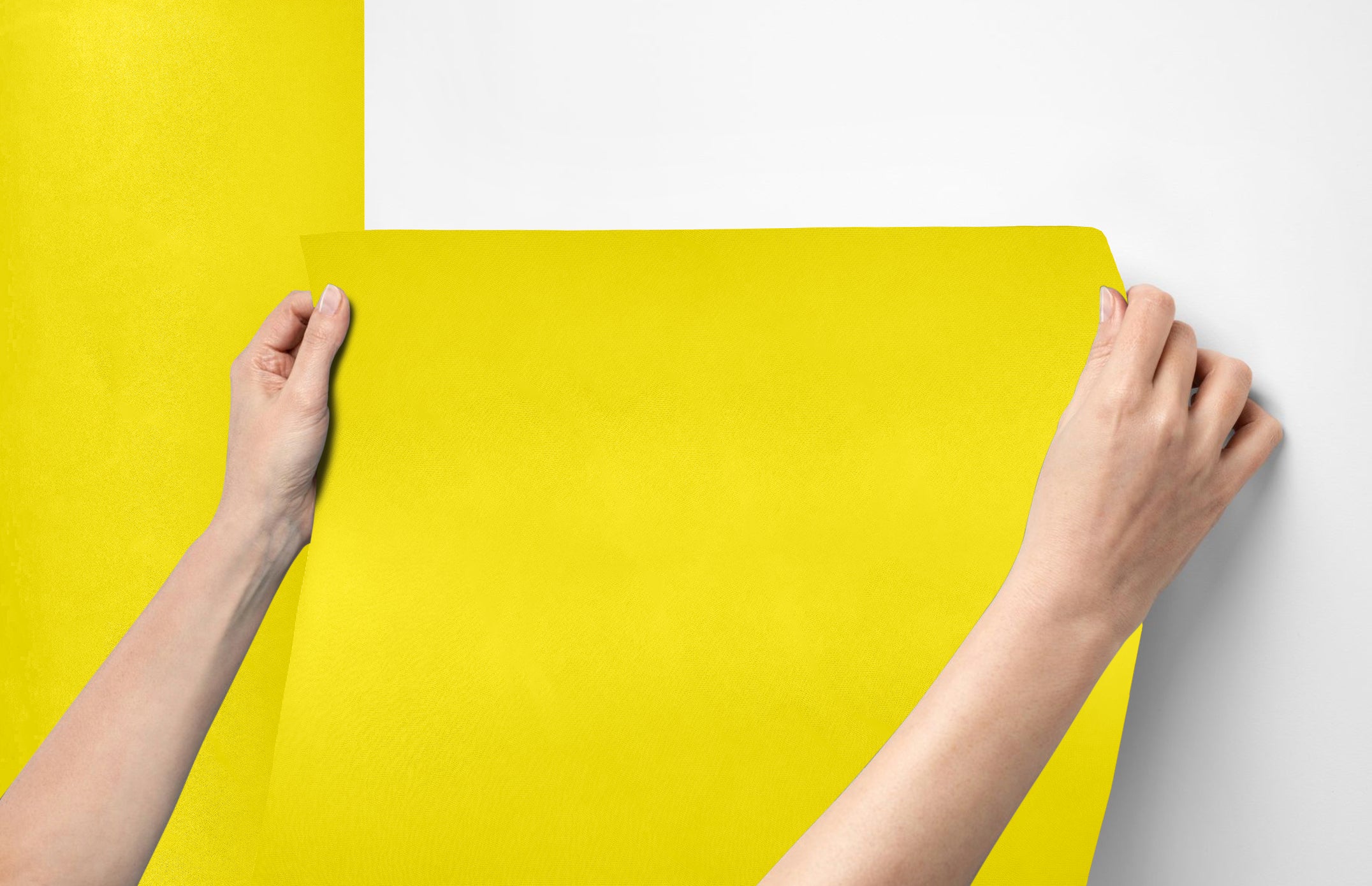 Peel & Stick Removable Re-usable Paint - Color RAL 1016 Sulfur Yellow - offRAL™ - RALRAW LLC, USA