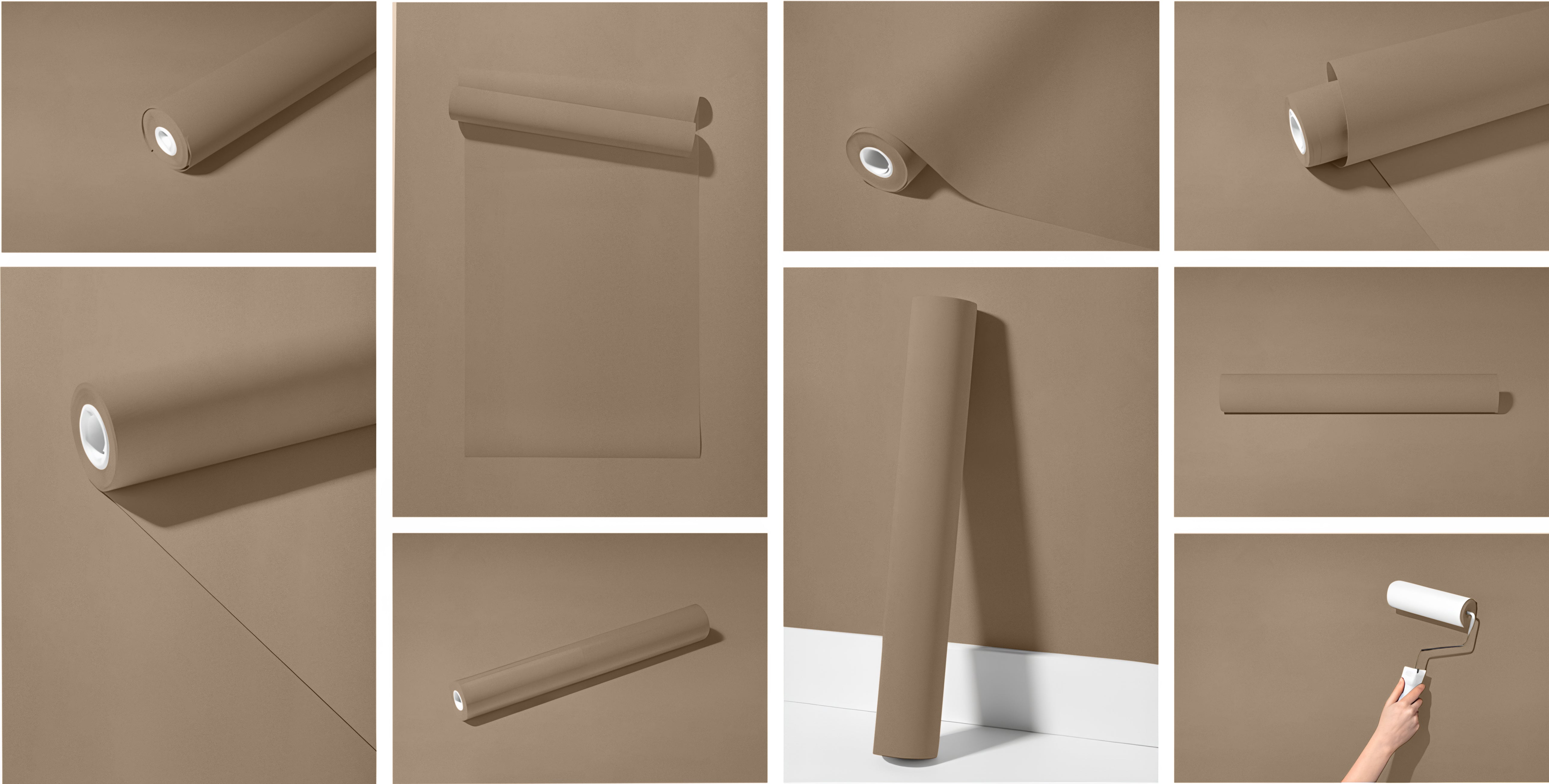 Peel & Stick Removable Re-usable Paint - Color RAL 1019 Grey Beige - offRAL™ - RALRAW LLC, USA