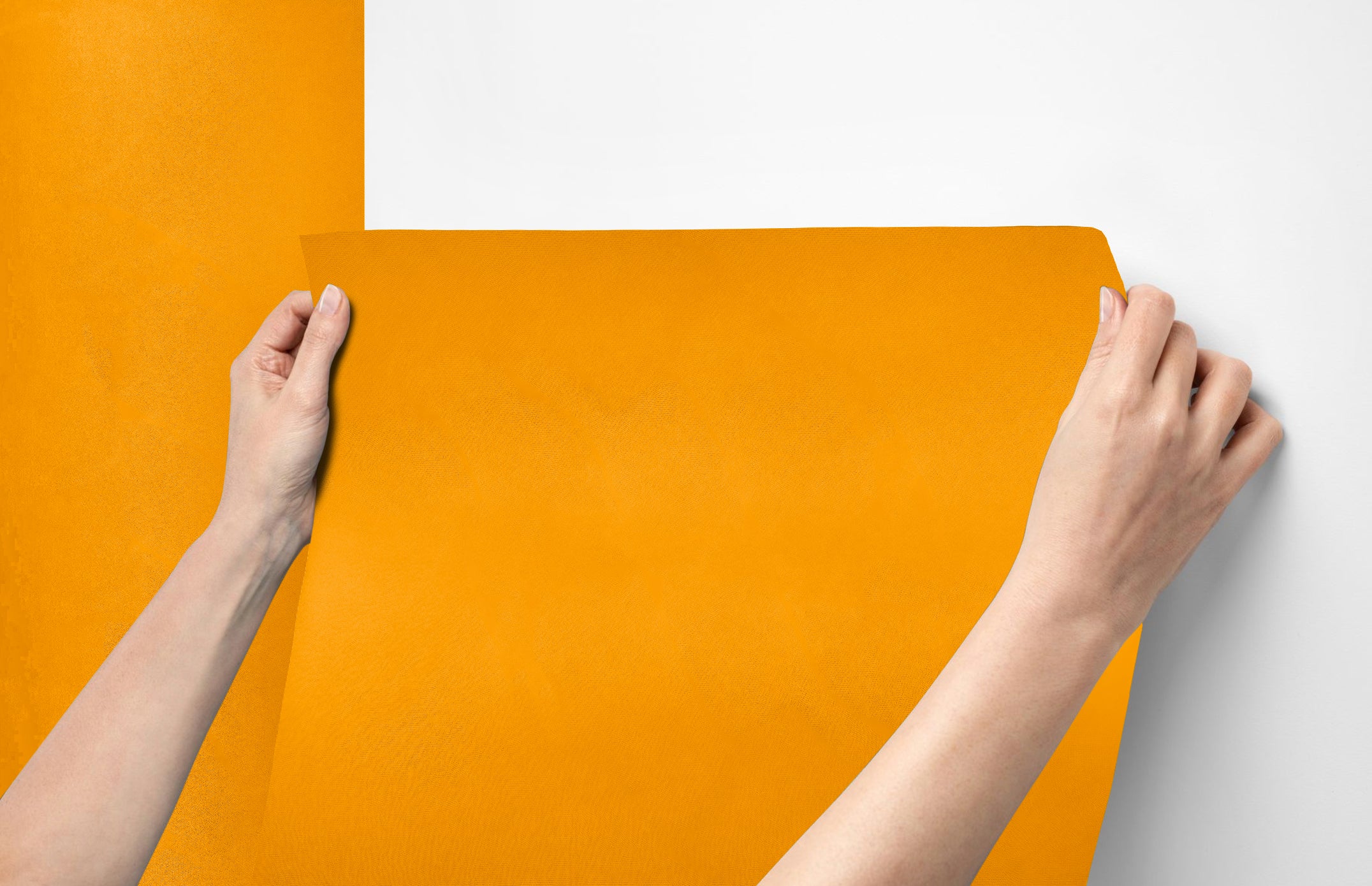 Peel & Stick Removable Re-usable Paint - Color RAL 1033 Dahlia Yellow - offRAL™ - RALRAW LLC, USA