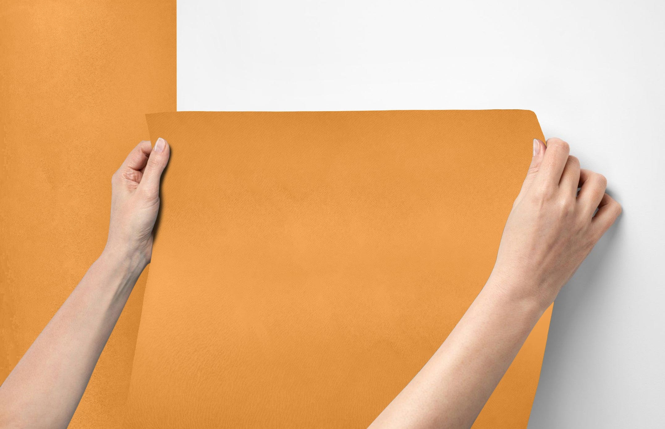 Peel & Stick Removable Re-usable Paint - Color RAL 1034 Pastel Yellow - offRAL™ - RALRAW LLC, USA