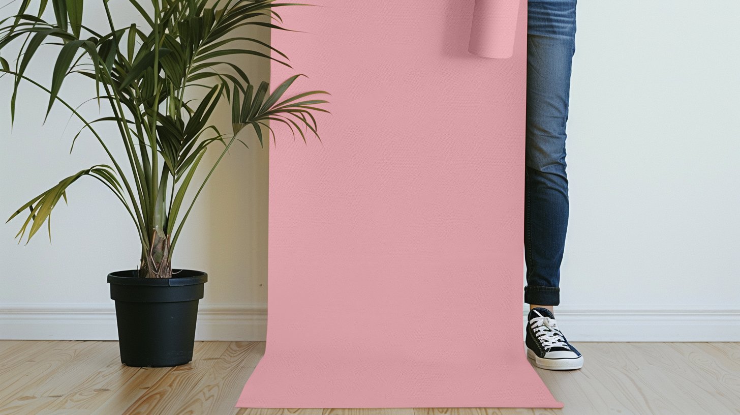 Peel & Stick Removable Re-usable Paint - Color RAL 3015 Light Pink - offRAL™ - RALRAW LLC, USA