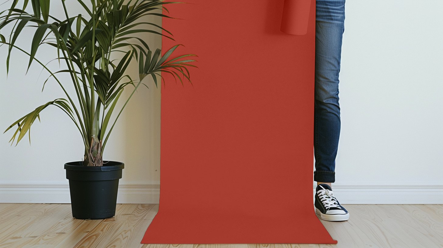 Peel & Stick Removable Re-usable Paint - Color RAL 3016 Coral Red - offRAL™ - RALRAW LLC, USA