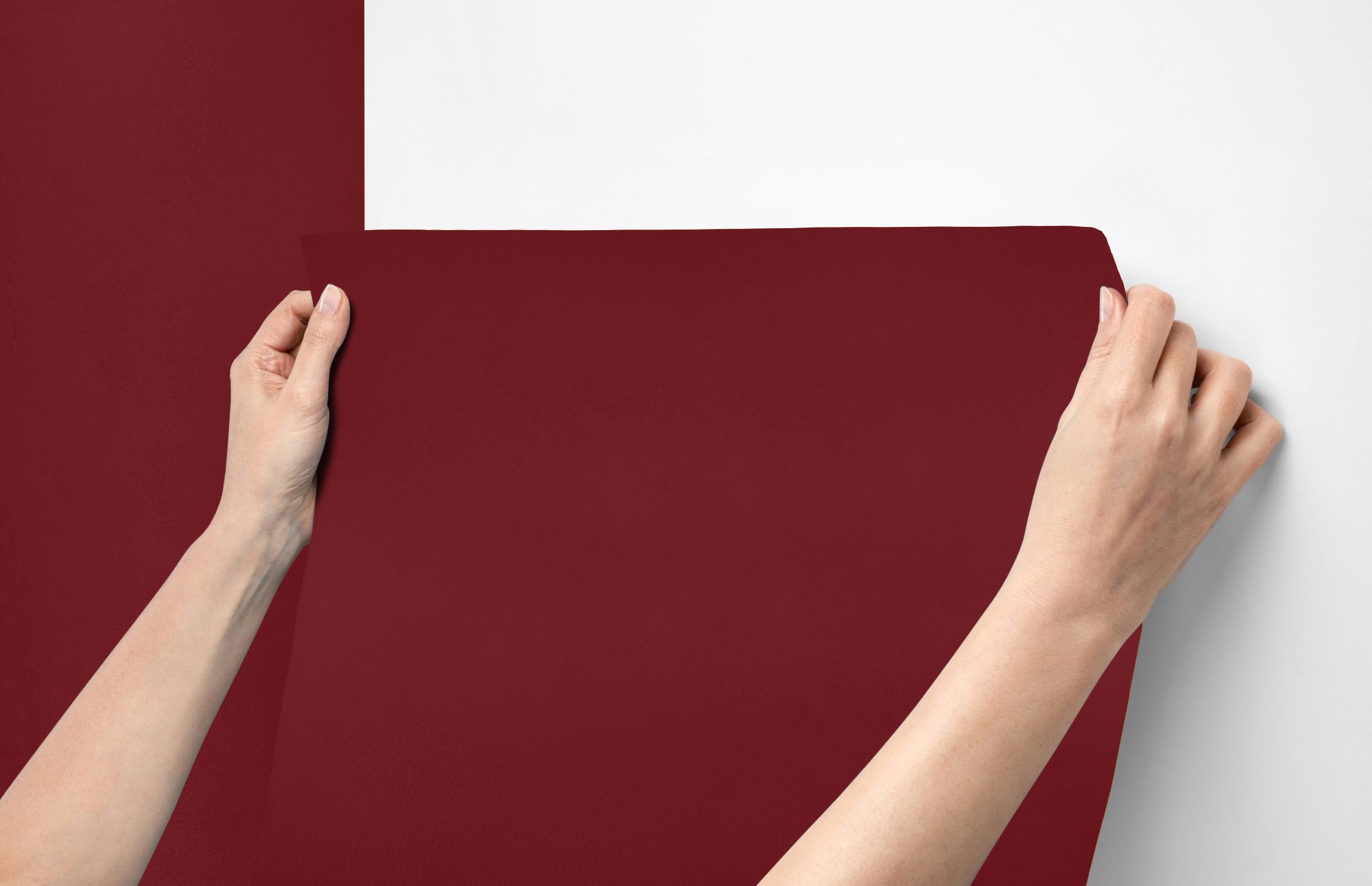 Peel & Stick Removable Re-usable Paint - Color RAL 3032 Pearl Ruby Red - offRAL™ - RALRAW LLC, USA