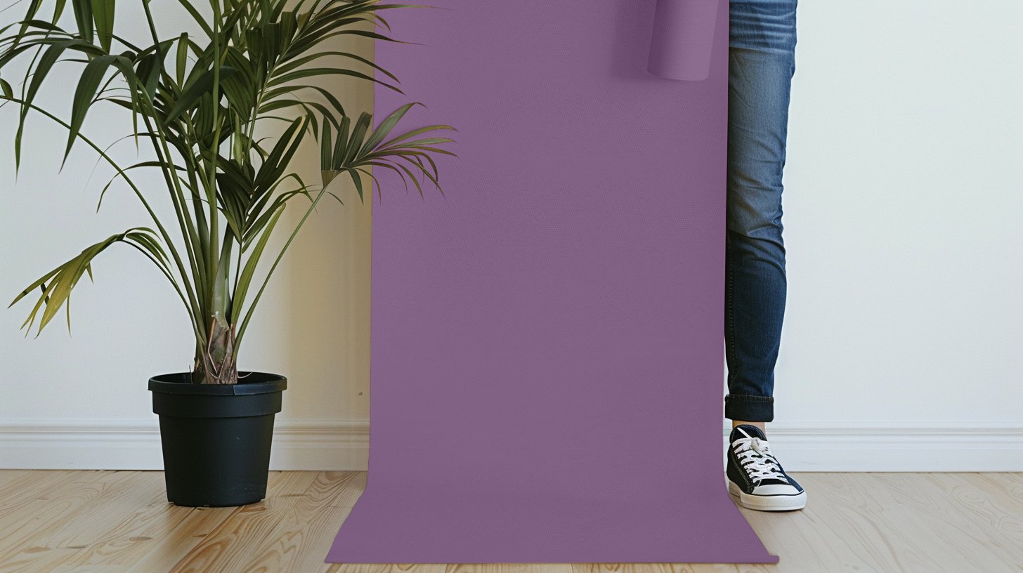 Peel & Stick Removable Re-usable Paint - Color RAL 4001 Red Lilac - offRAL™ - RALRAW LLC, USA