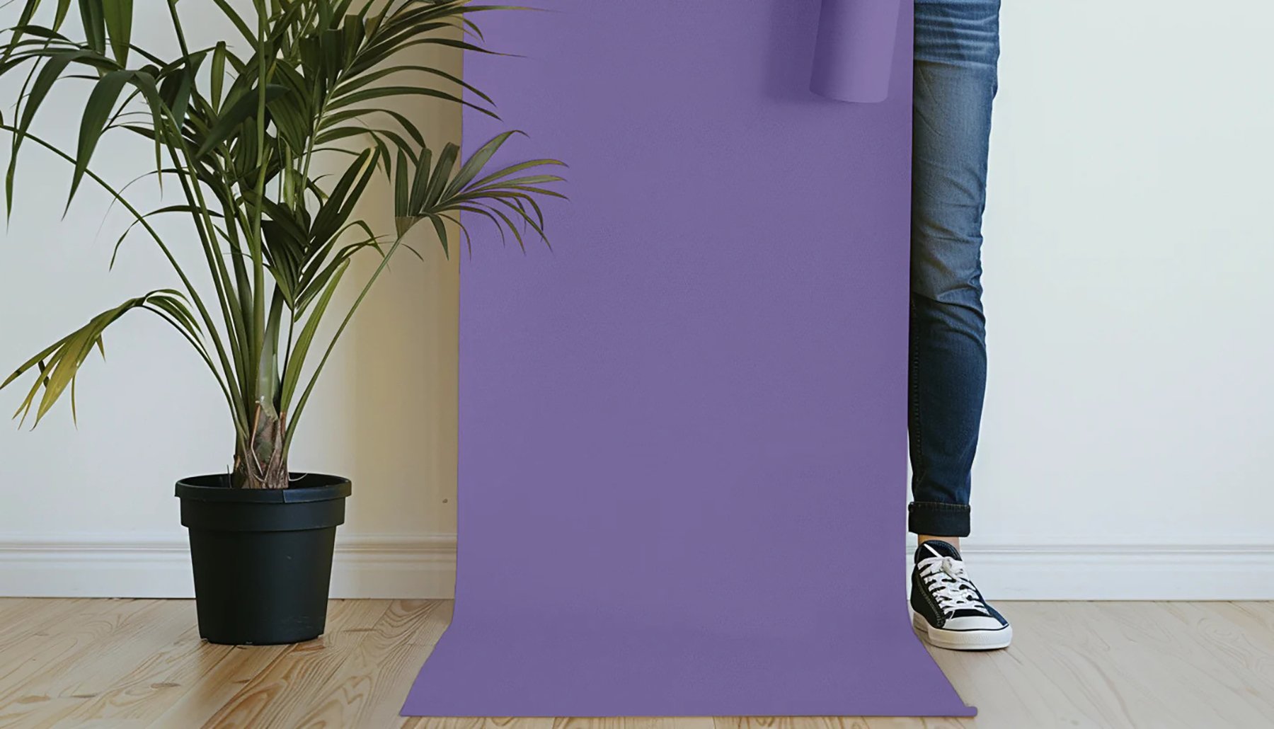 Peel & Stick Removable Re-usable Paint - Color RAL 4005 Blue Lilac - offRAL™ - RALRAW LLC, USA