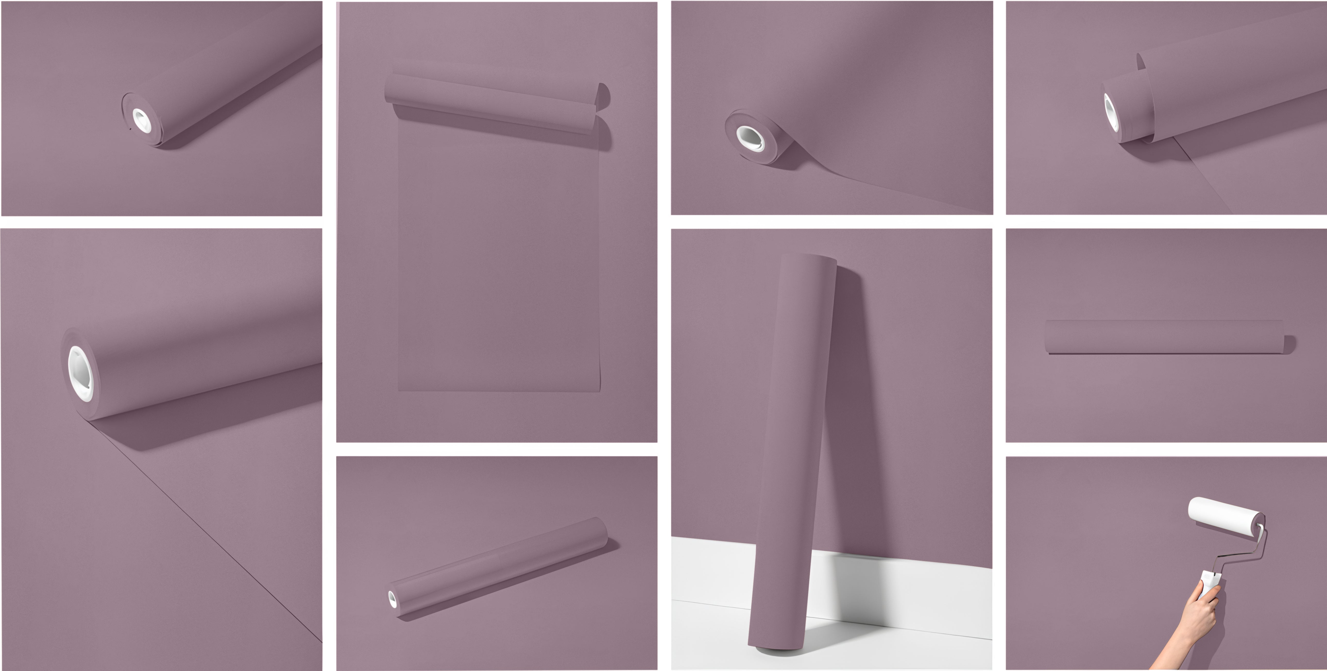 Peel & Stick Removable Re-usable Paint - Color RAL 4009 Pastel Violet - offRAL™ - RALRAW LLC, USA